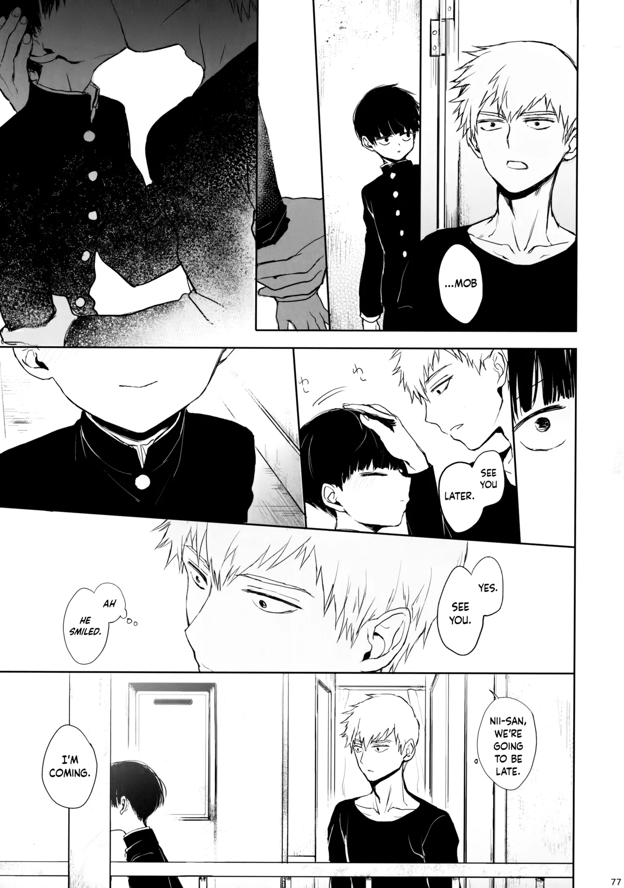 Page 76 of (ONE→HUNDRED 7) [Terepirin (goshi)] Saitei na Otona Ge | The Worst Kind of Adult, Chapter 3 (Mob Psycho 100) [English] {Chin²}