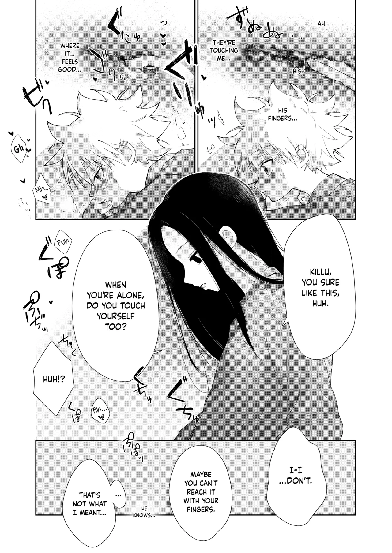 Page 10 of [Usagijima (Chiso)] Oyasumi no Ato ni | After Saying Good Night (Hunter x Hunter) [English] {Chin²} [Digital]