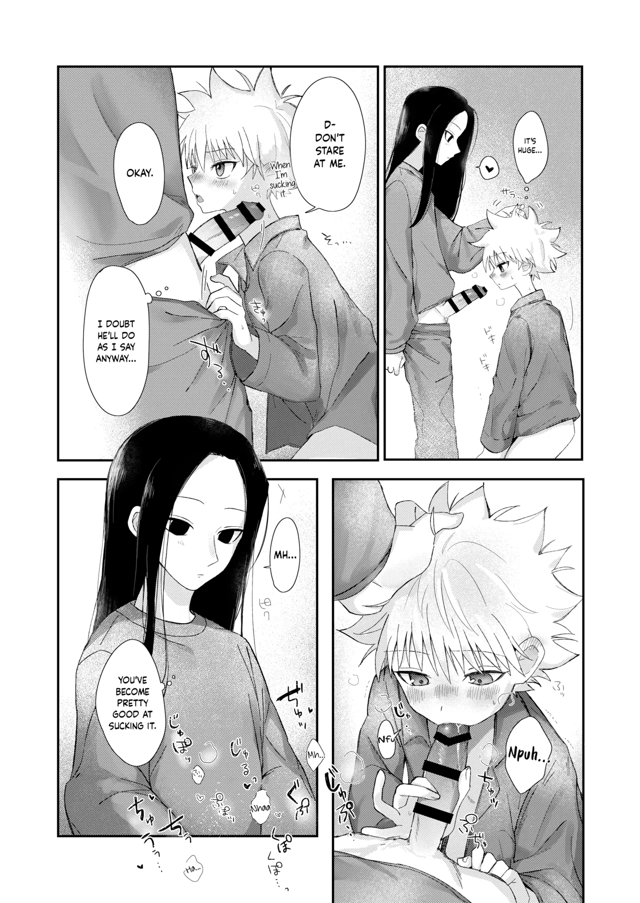 Page 13 of [Usagijima (Chiso)] Oyasumi no Ato ni | After Saying Good Night (Hunter x Hunter) [English] {Chin²} [Digital]