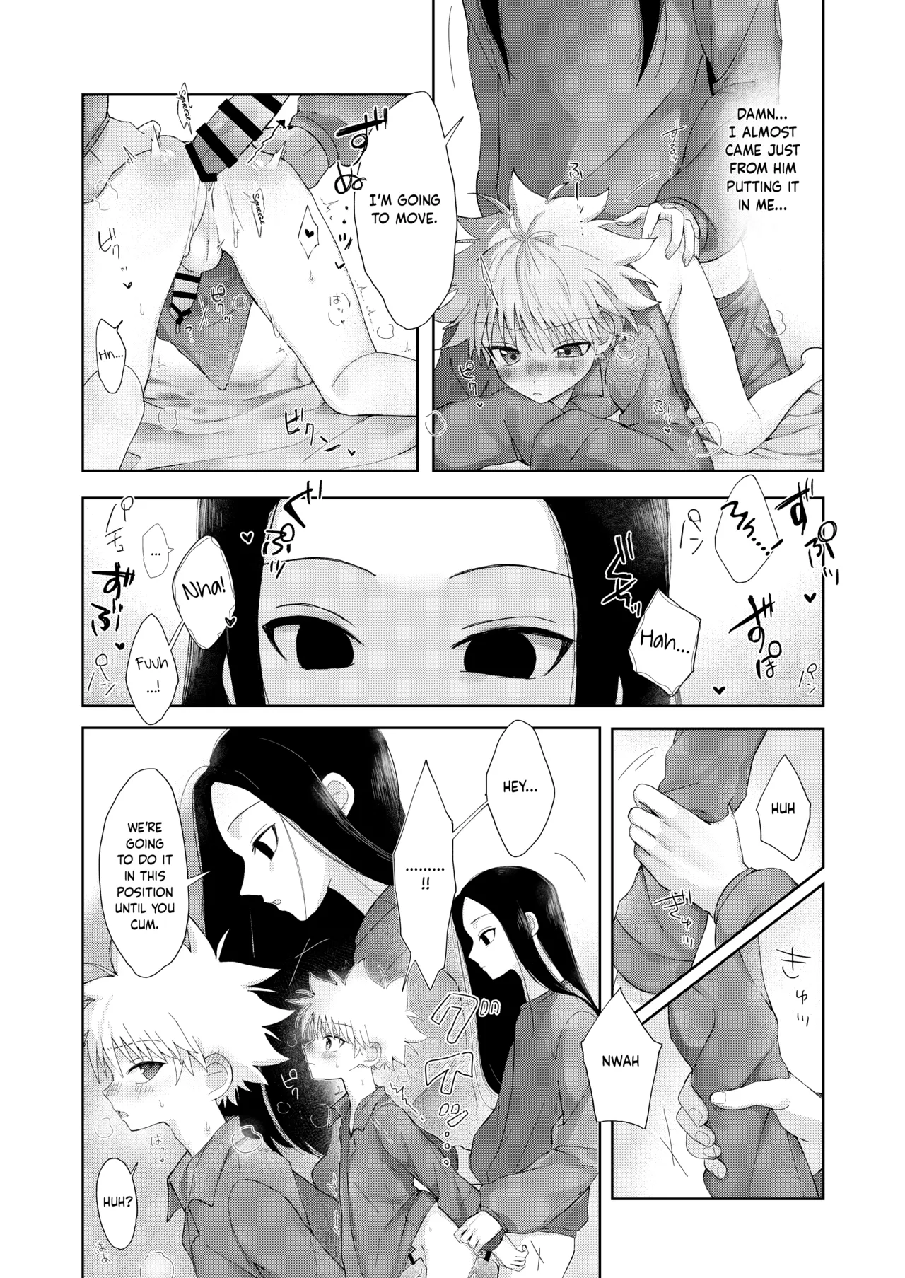 Page 17 of [Usagijima (Chiso)] Oyasumi no Ato ni | After Saying Good Night (Hunter x Hunter) [English] {Chin²} [Digital]