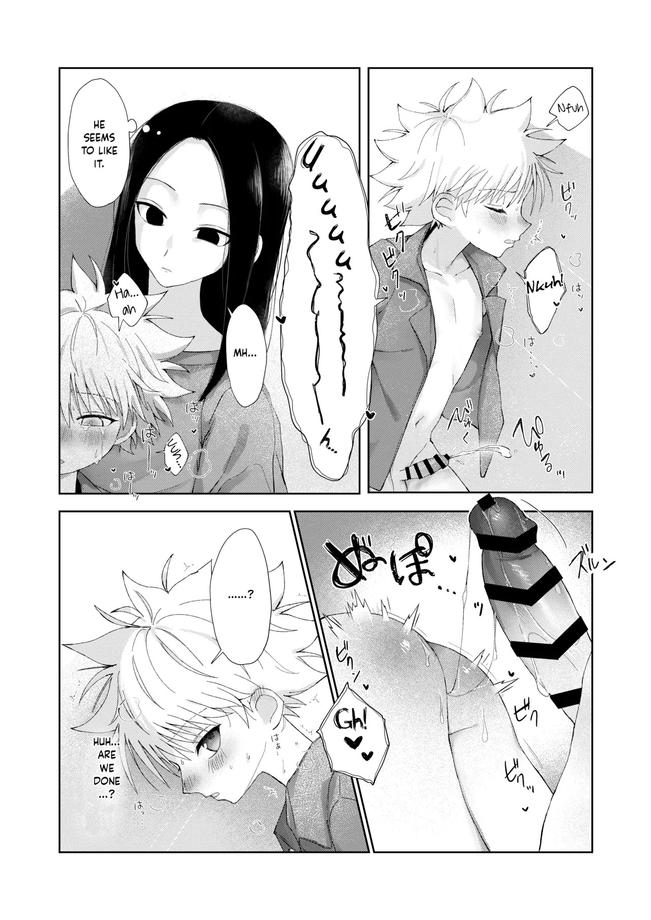 Page 19 of [Usagijima (Chiso)] Oyasumi no Ato ni | After Saying Good Night (Hunter x Hunter) [English] {Chin²} [Digital]
