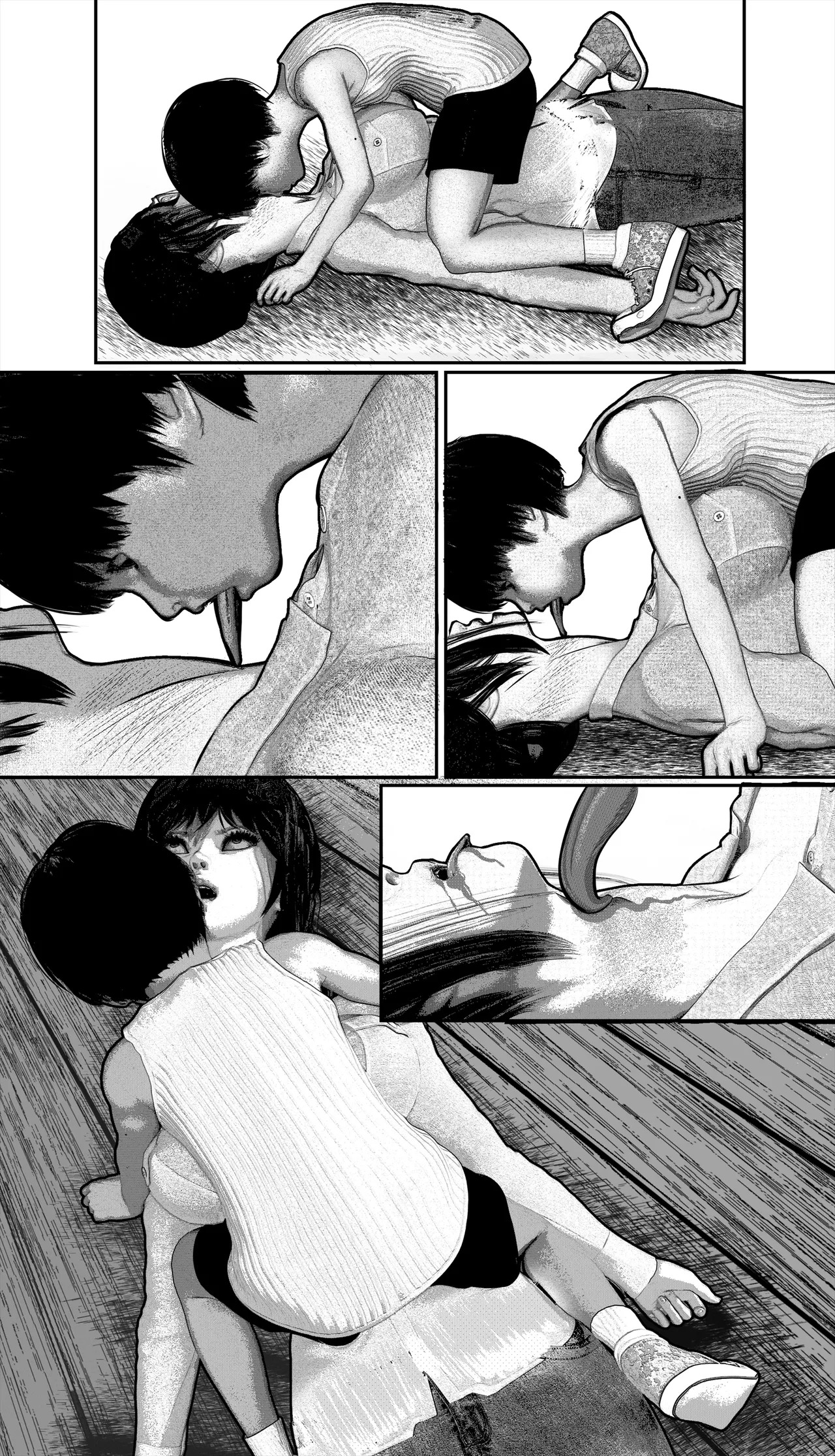Page 102 of [岩石堂] 首絞め!漫画・スナッフシリーズ「三部作総集編」/首絞めリョナ・コミック作品