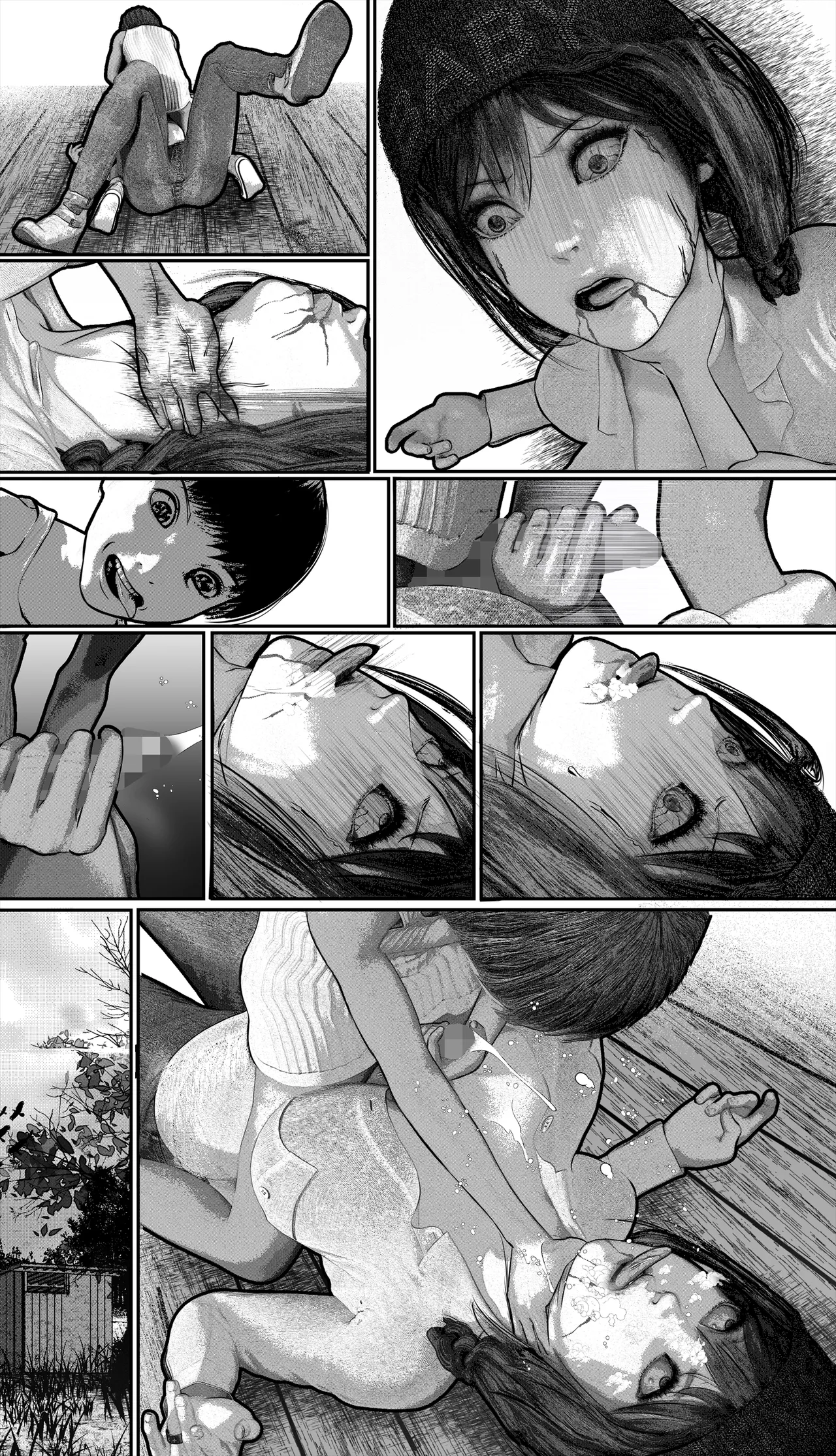 Page 108 of [岩石堂] 首絞め!漫画・スナッフシリーズ「三部作総集編」/首絞めリョナ・コミック作品