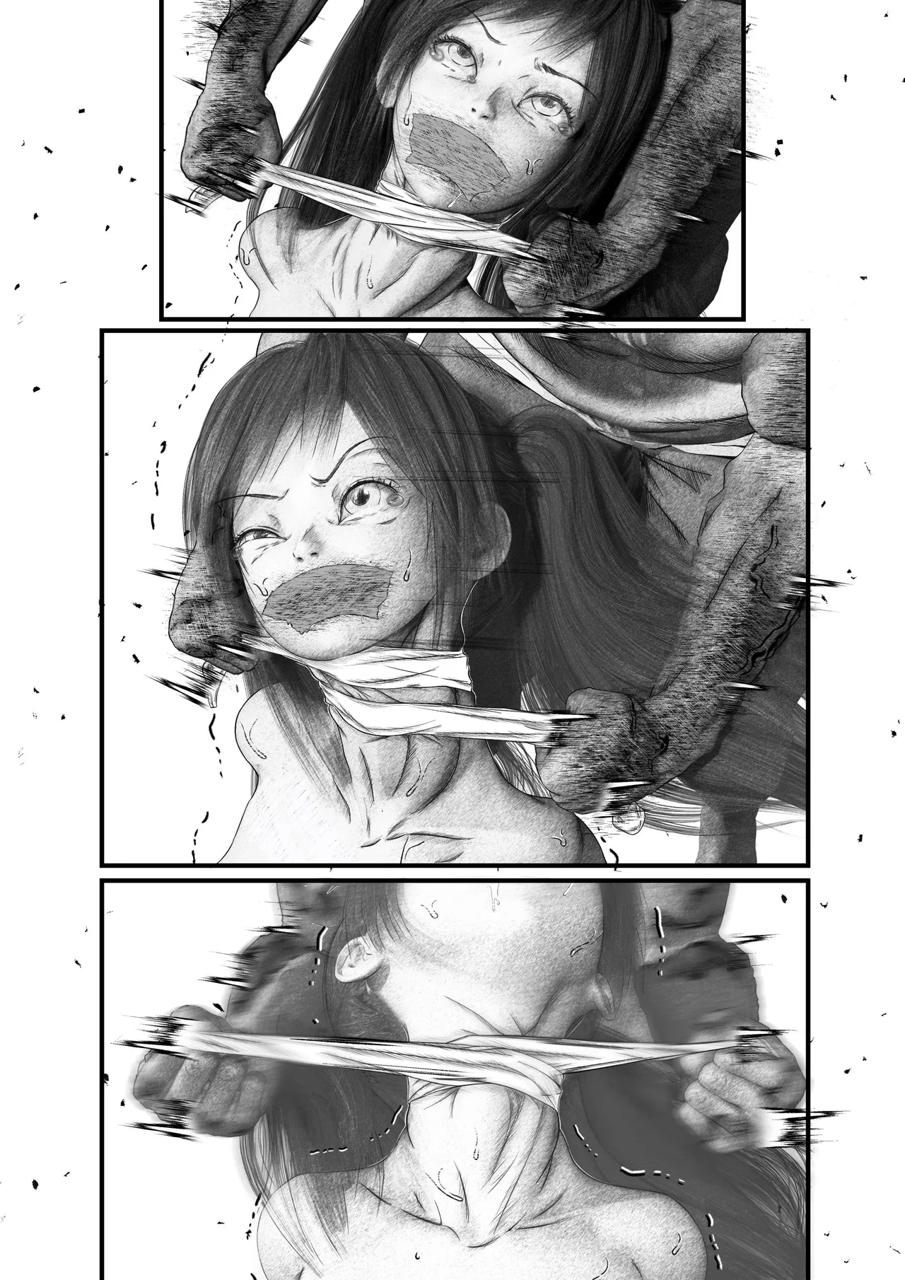 Page 24 of [岩石堂] 首絞め!漫画・スナッフシリーズ「三部作総集編」/首絞めリョナ・コミック作品