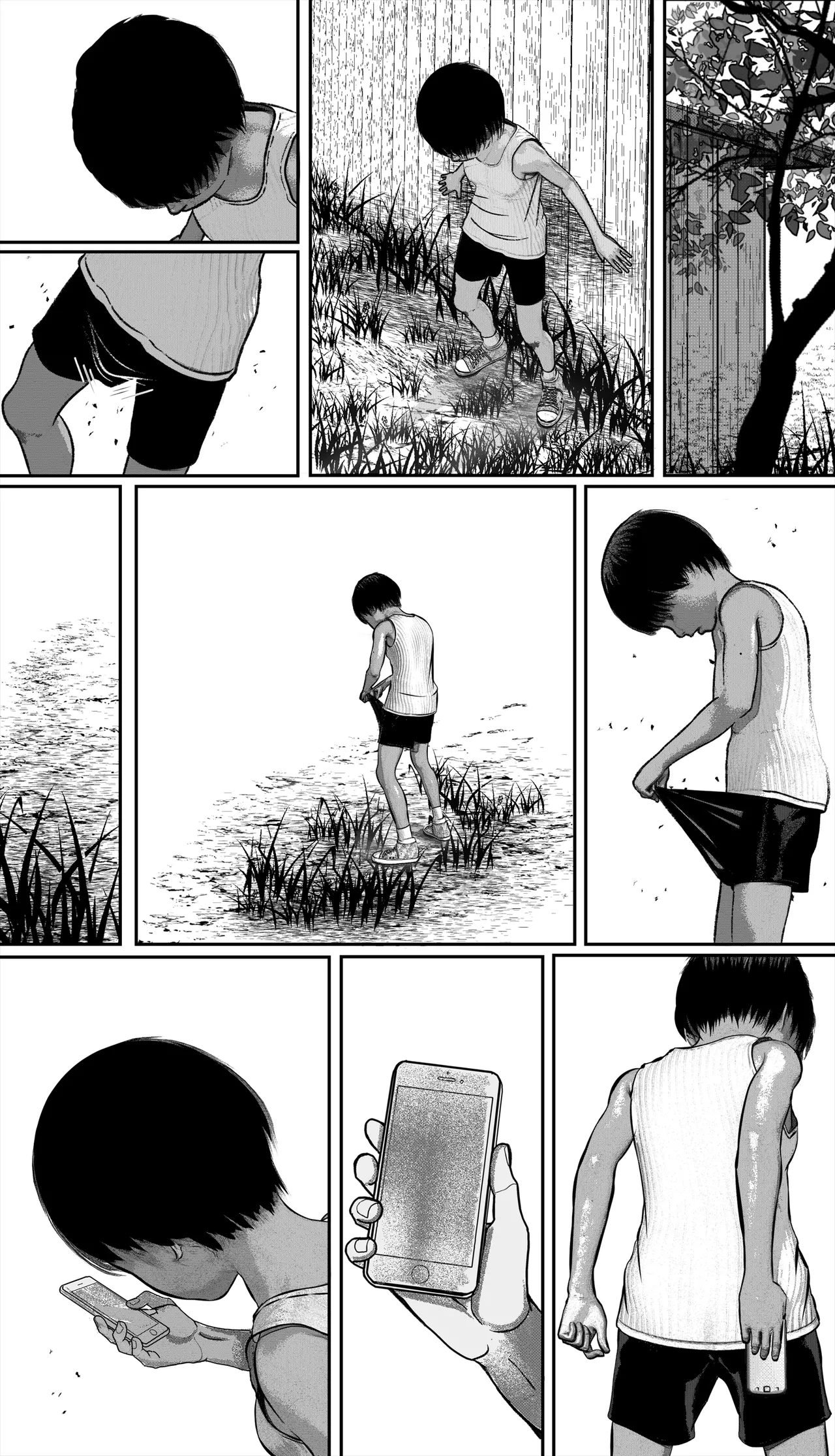 Page 87 of [岩石堂] 首絞め!漫画・スナッフシリーズ「三部作総集編」/首絞めリョナ・コミック作品