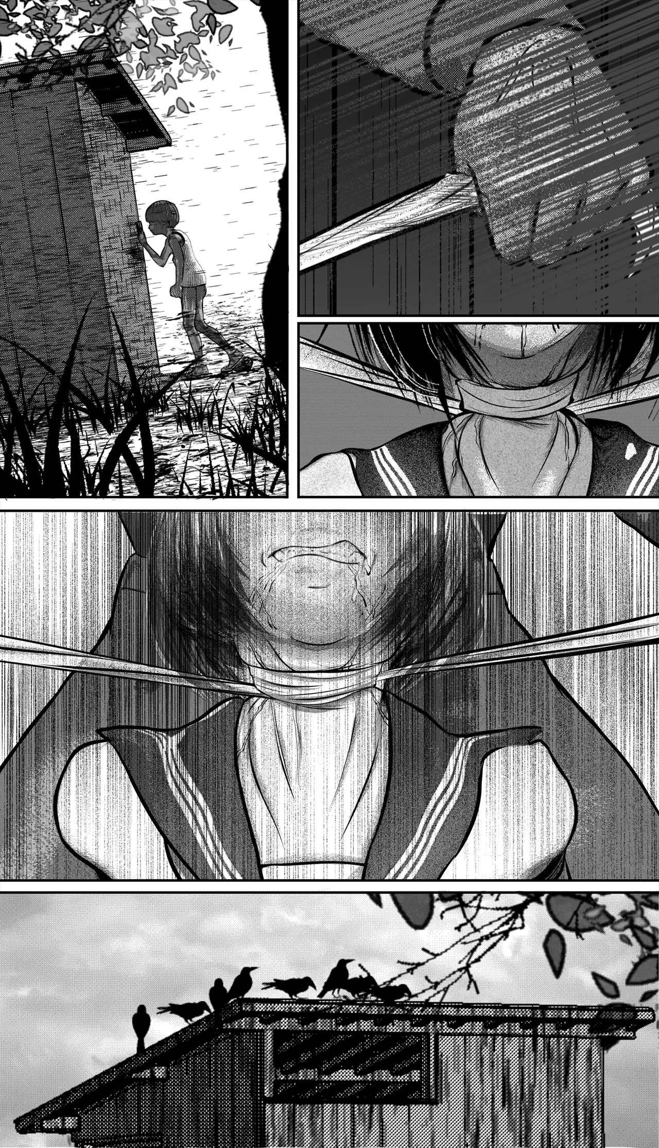 Page 92 of [岩石堂] 首絞め!漫画・スナッフシリーズ「三部作総集編」/首絞めリョナ・コミック作品