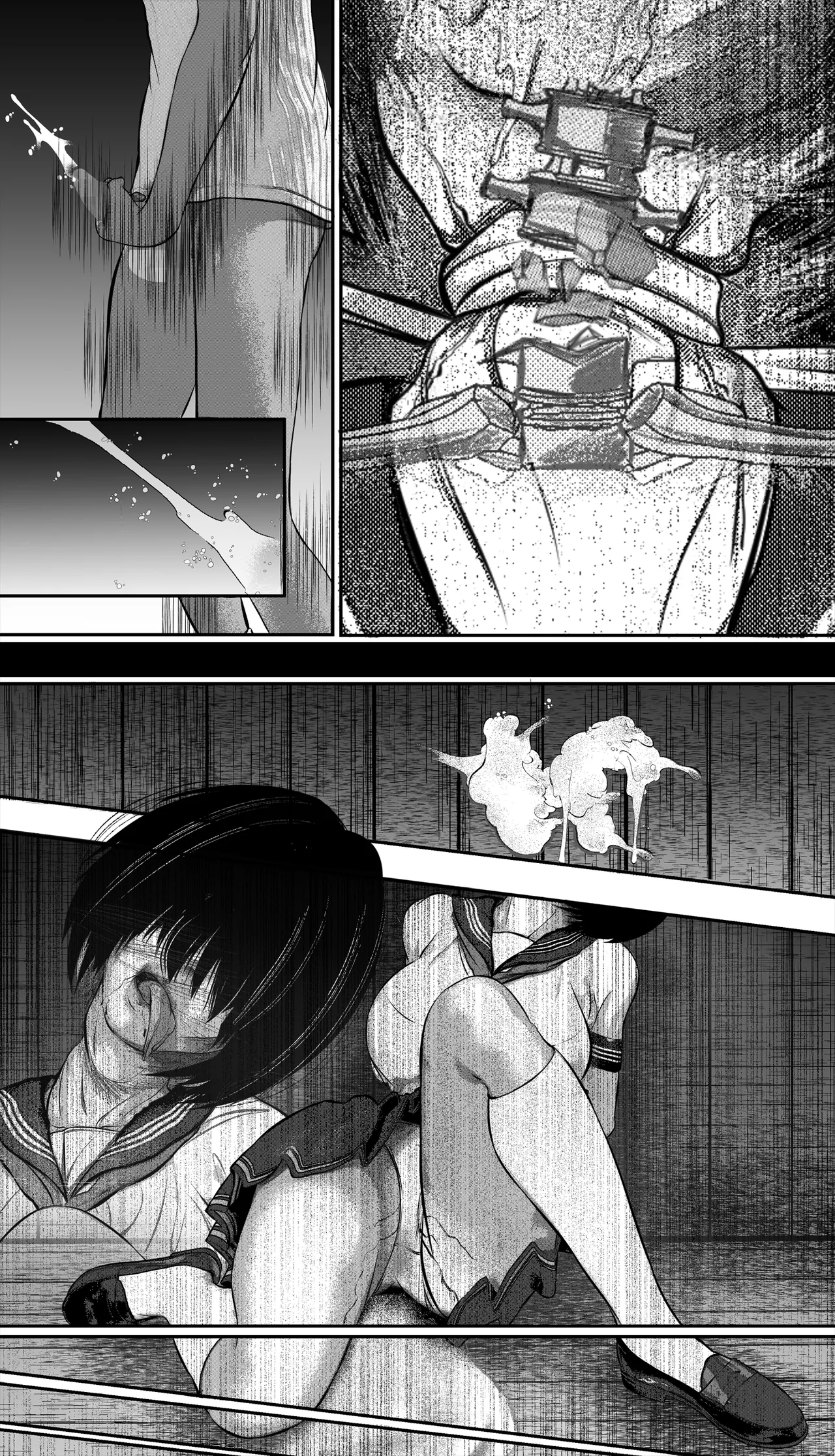 Page 94 of [岩石堂] 首絞め!漫画・スナッフシリーズ「三部作総集編」/首絞めリョナ・コミック作品