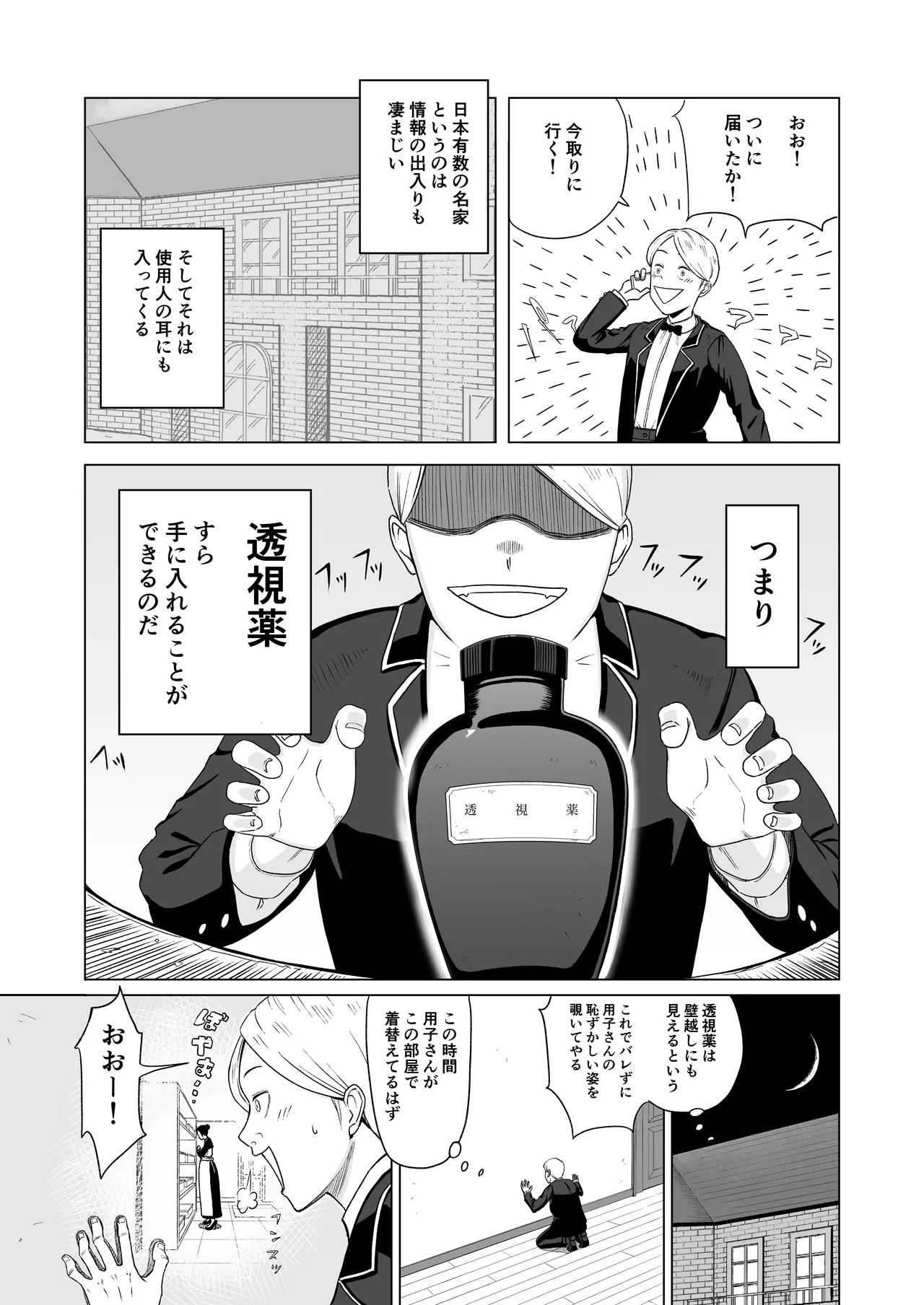 Page 5 of [Nasubi Ninja] Maid-chou o Nozoite Mita
