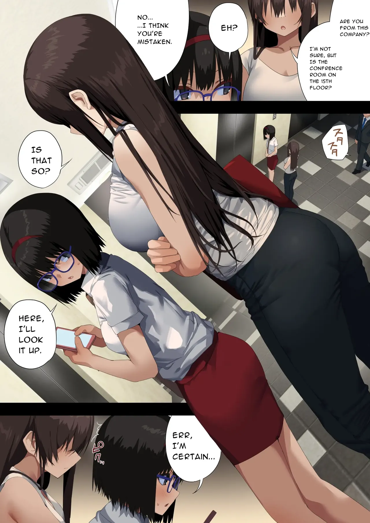 Page 21 of Business Sex Manners AC, Escalator, and Menswear Crossdressing Anal Tsukishima Special Complication [Manual Decensor]