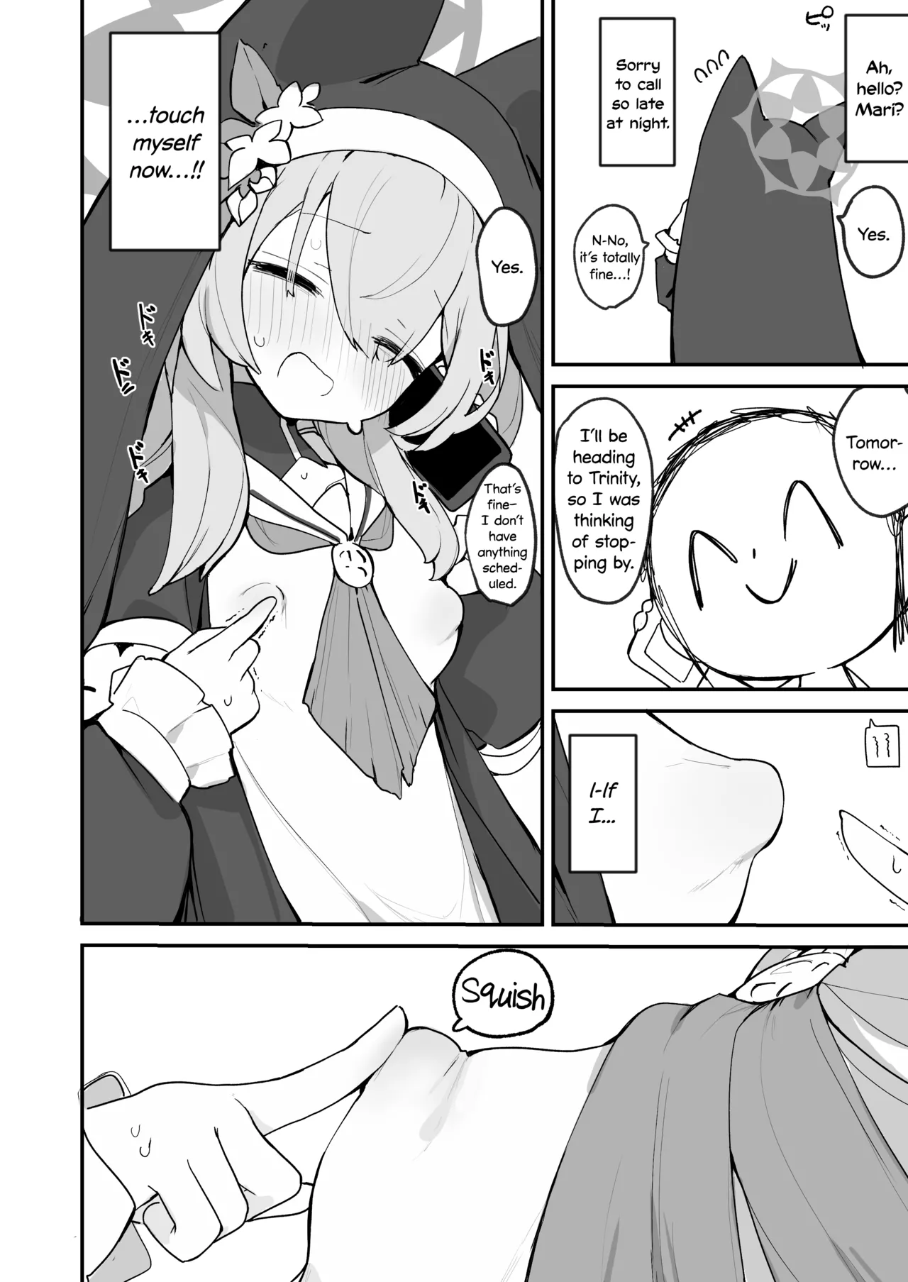 Page 22 of [Mijiya (Mikozin)] Mari no Chikubi no Hon | Mari's Nipple Book (Blue Archive) [English] [DKKMD Translations] [Digital]