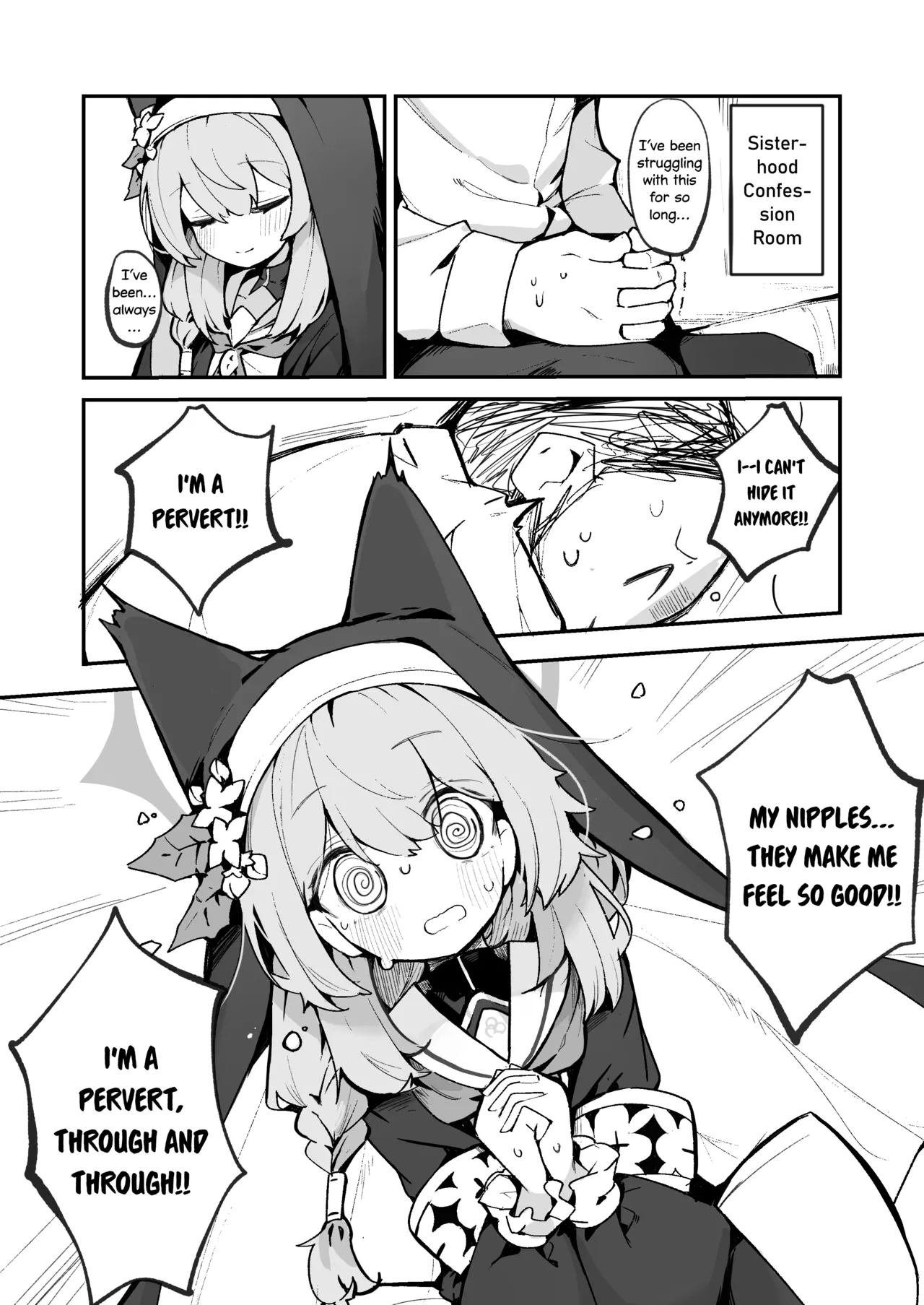 Page 3 of [Mijiya (Mikozin)] Mari no Chikubi no Hon | Mari's Nipple Book (Blue Archive) [English] [DKKMD Translations] [Digital]
