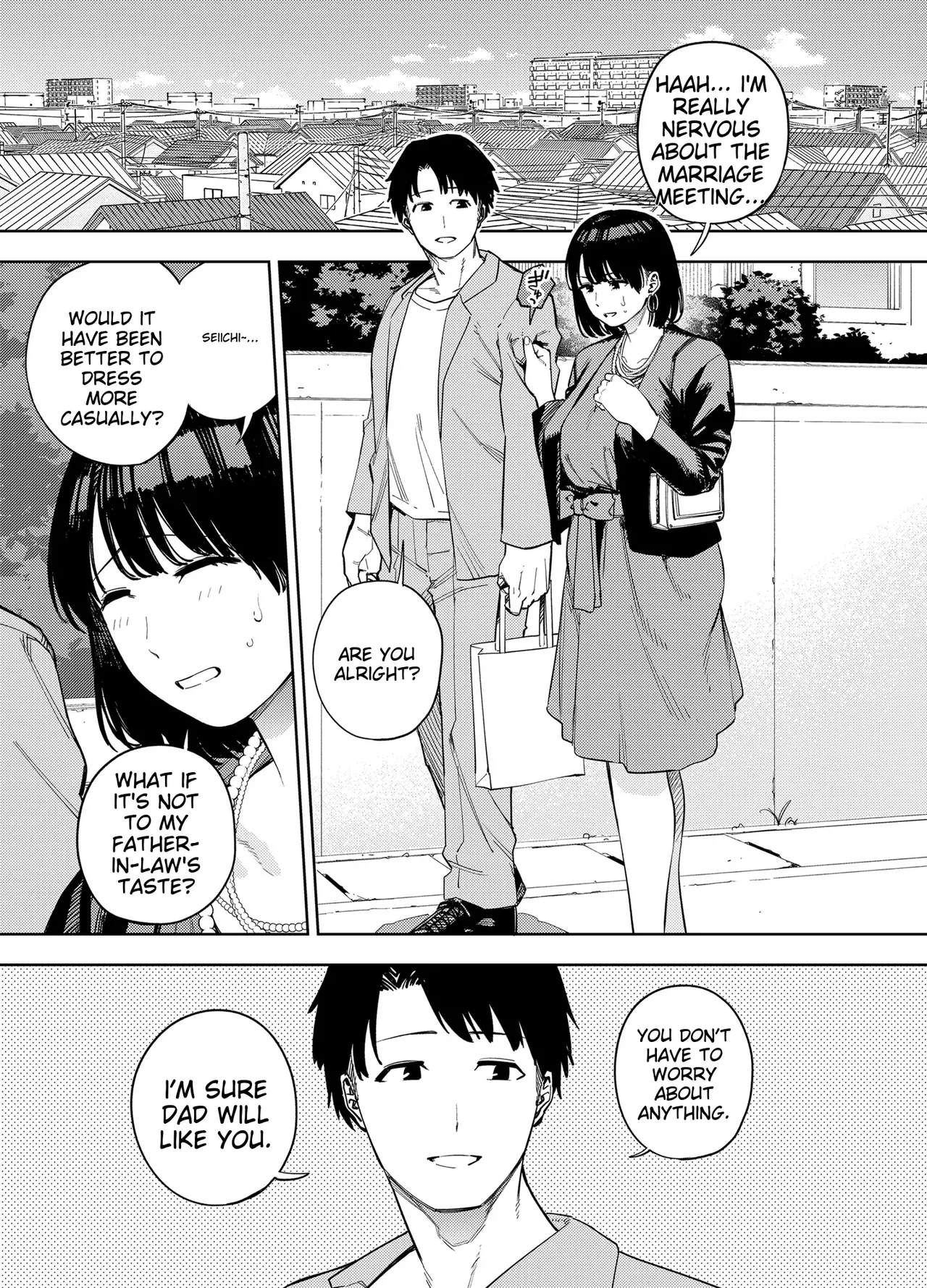 Gifu ni Dakareru Tsuma Mika-hen 1 | Wife embraced by father-in-law 1 page 2 full