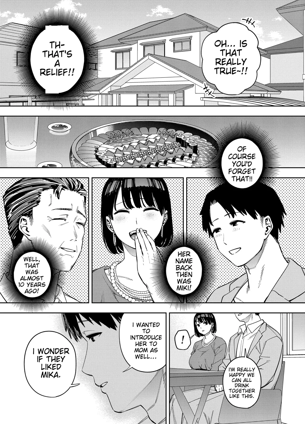 Gifu ni Dakareru Tsuma Mika-hen 1 | Wife embraced by father-in-law 1 page 8 full
