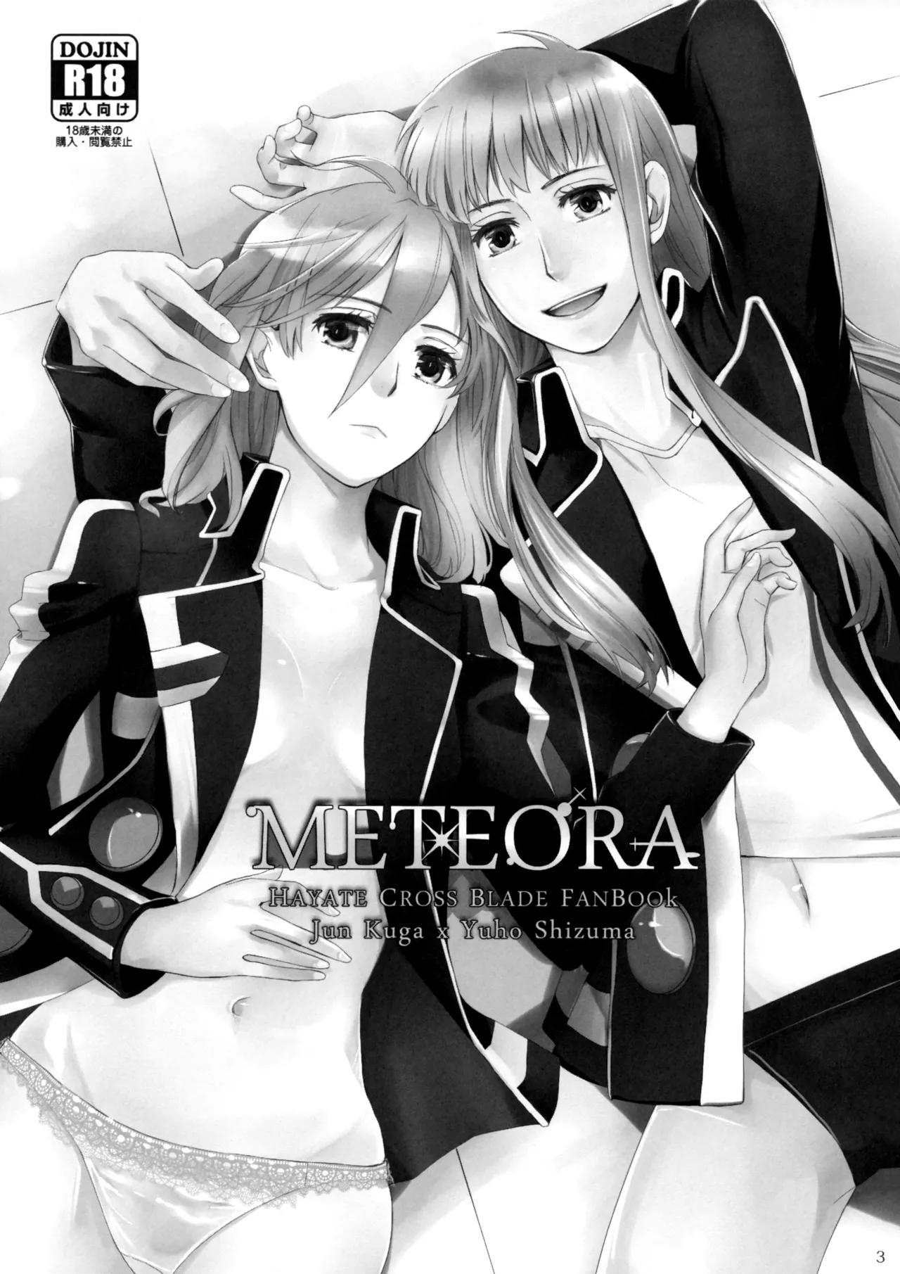 Page 2 of (Girls Love Festival 11) [No.3 (Kamonasu, Sakuraba, Yuyuki)] Meteora (Hayate x Blade) [English]