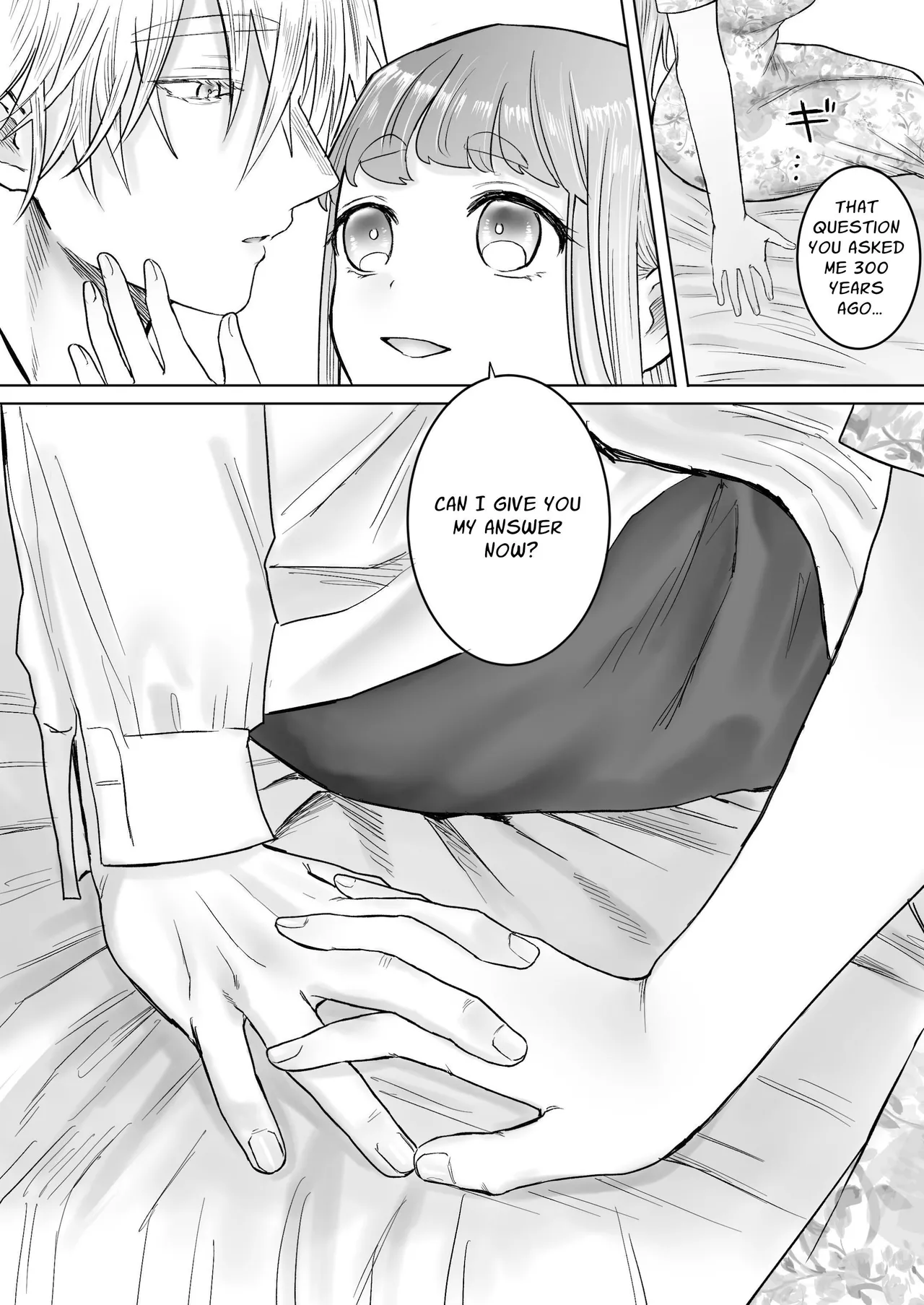 Kodoku na Kyuuketsuki ga Ningen ni Tensei Shita Konyakusha wo Teniireru made -Sambyakunen Goshi no Shuuchaku Ai- | How a Lonely Vampire Reclaims His Reincarnated Fiancée ~An Obsessive Love Spanning 300 Years~ page 116 full