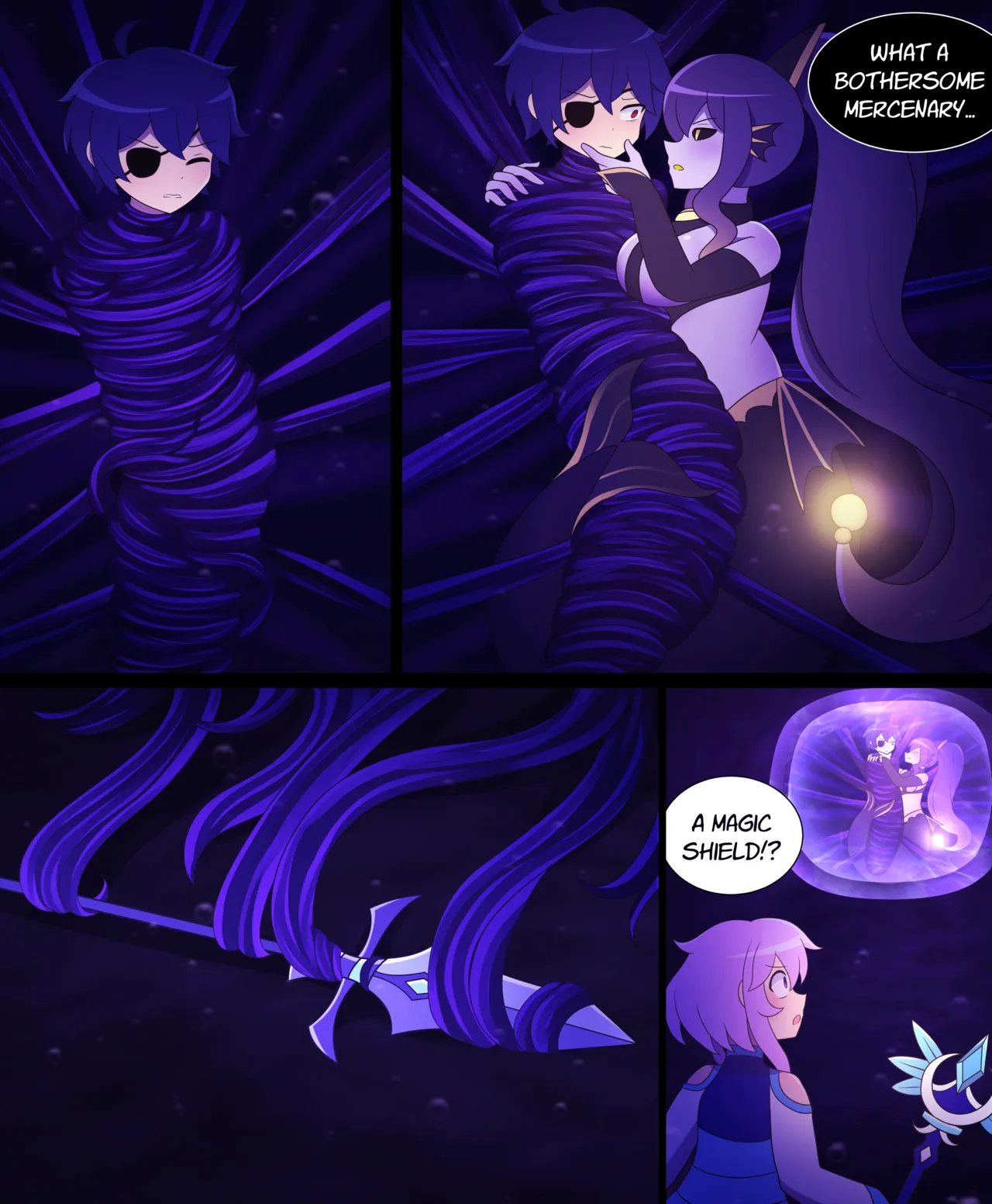 Page 14 of [LAZZYSIN] Seraph Ascent Chapter 3 With Route C : DARK SEA CAV