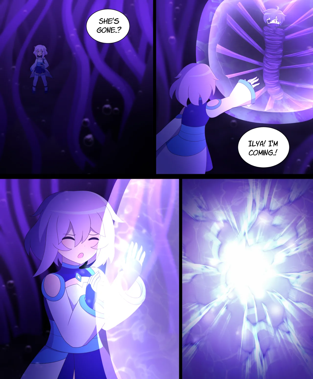 Page 16 of [LAZZYSIN] Seraph Ascent Chapter 3 With Route C : DARK SEA CAV