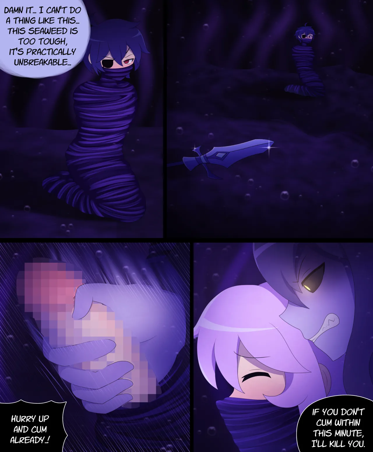 Page 27 of [LAZZYSIN] Seraph Ascent Chapter 3 With Route C : DARK SEA CAV