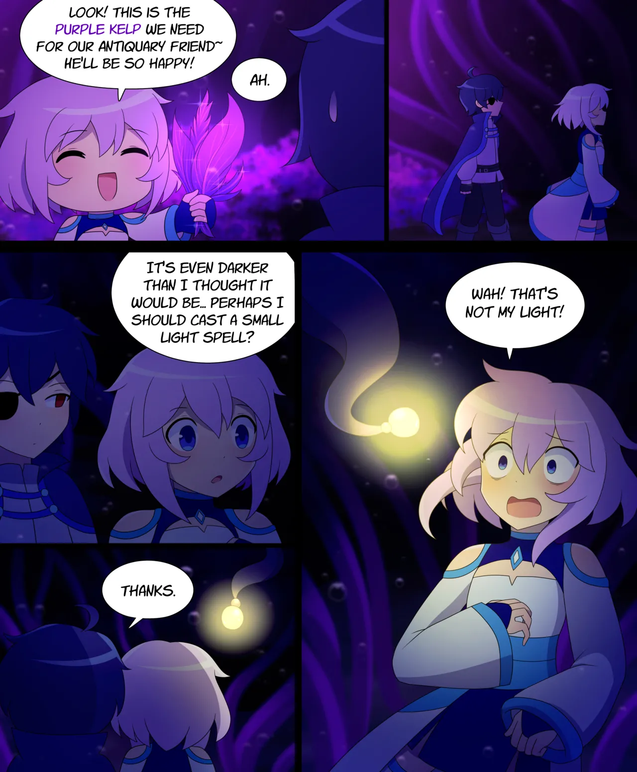 Page 9 of Seraph Ascent Chapter 3 With Route C : DARK SEA CAV