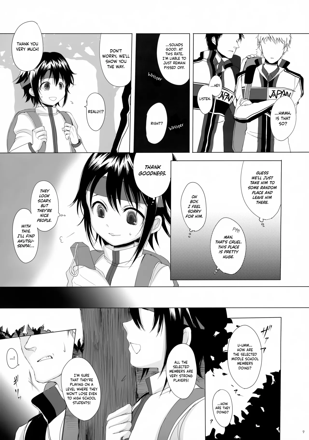 Page 9 of (Shota Scratch 20) [GJ-X (yk)] Danzen! | So Dan! (Prince of Tennis) [English] {Chin²}
