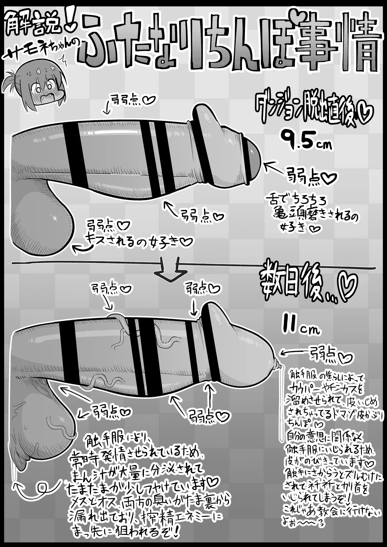 Page 47 of Shokushu Mimic ni Futanari-lka Sasarareta Boukensha wa Sakusei Level Drain de Kairaku Shasei Haiboku