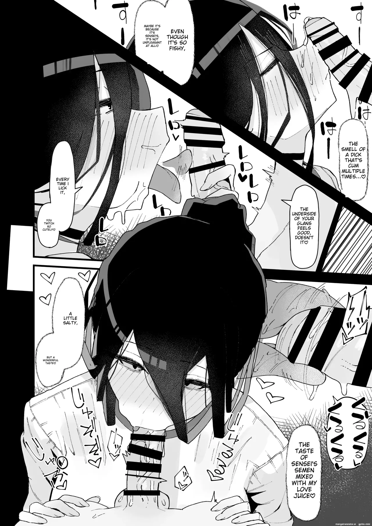 Page 3 of Hiding with Hasumi in the gym storage room for some steamy fun♡
