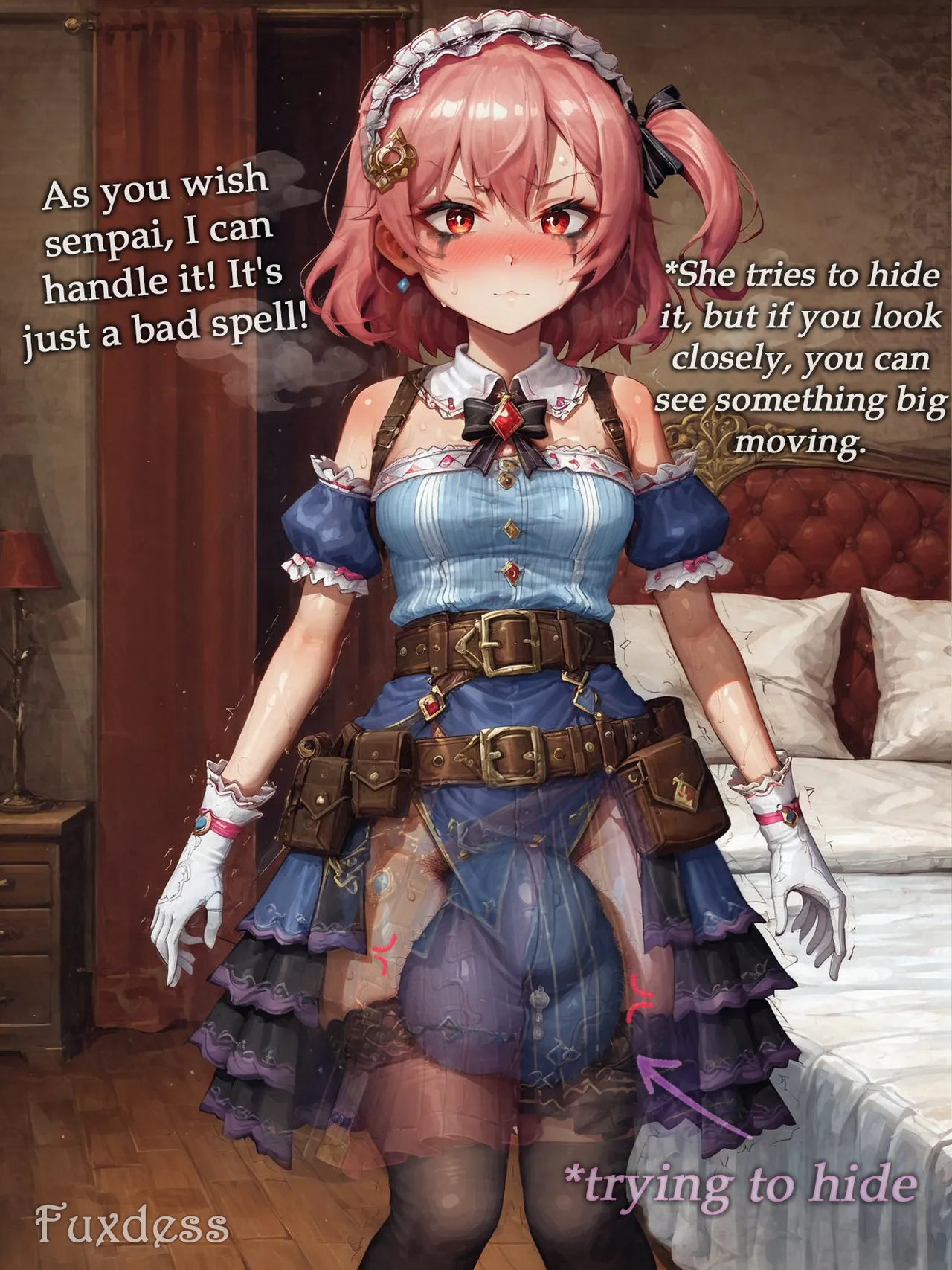 Potion show worker accidentally becomes a horribly sexy futanari monster! By Fuxdess, Part 2 page 6 full