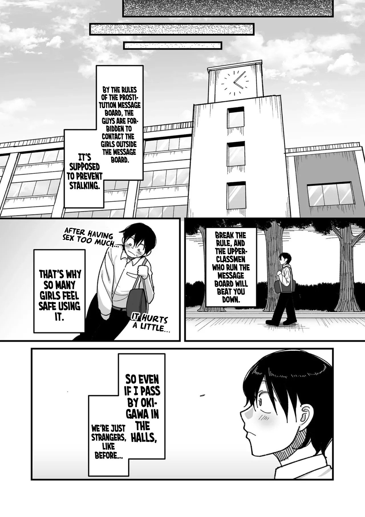 Page 44 of [Yamamoto Zenzen] School Prostitution Journal (Comix) - Chapter 1: Kuro Gyaru Delinquent Okigawa (COMIC Kuriberon DUMA 2025-09 Vol.76) [English] [SS22]