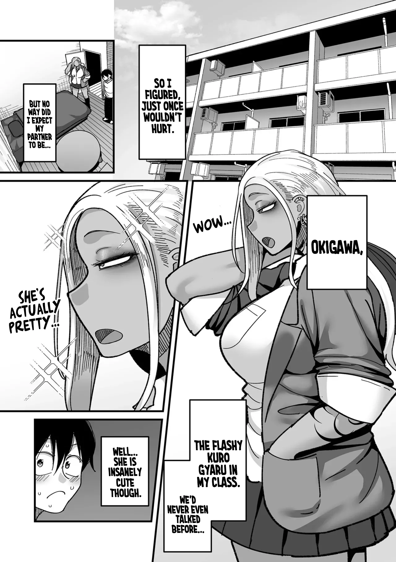 Page 9 of [Yamamoto Zenzen] School Prostitution Journal (Comix) - Chapter 1: Kuro Gyaru Delinquent Okigawa (COMIC Kuriberon DUMA 2025-09 Vol.76) [English] [SS22]