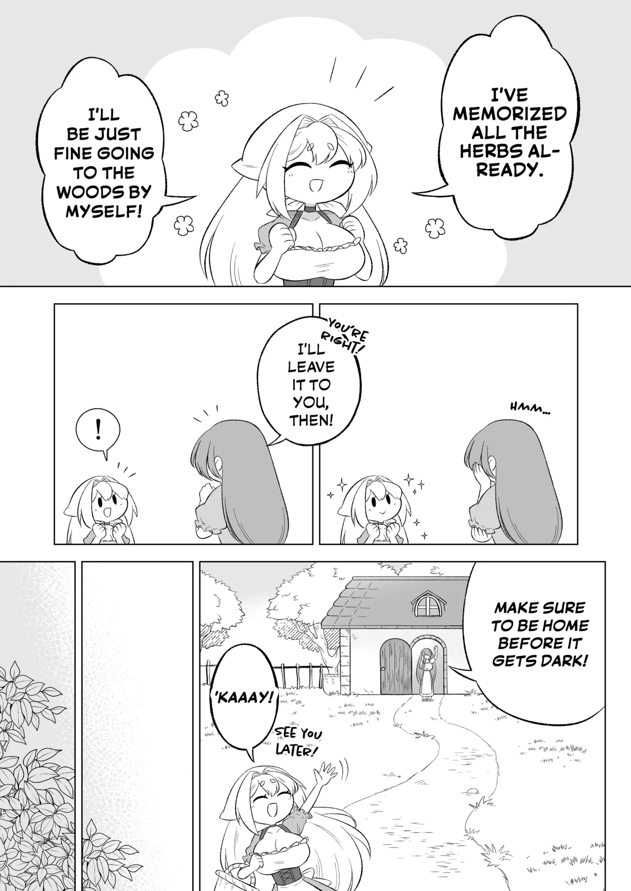 Page 3 of [Moto no Hondana (Moto)] Aru Hi Mori no Naka Shokushu no Kaibutsu ni Tanetsuke Koubi Sareru Shoujo no Ohanashi [English] [Project Valvrein]