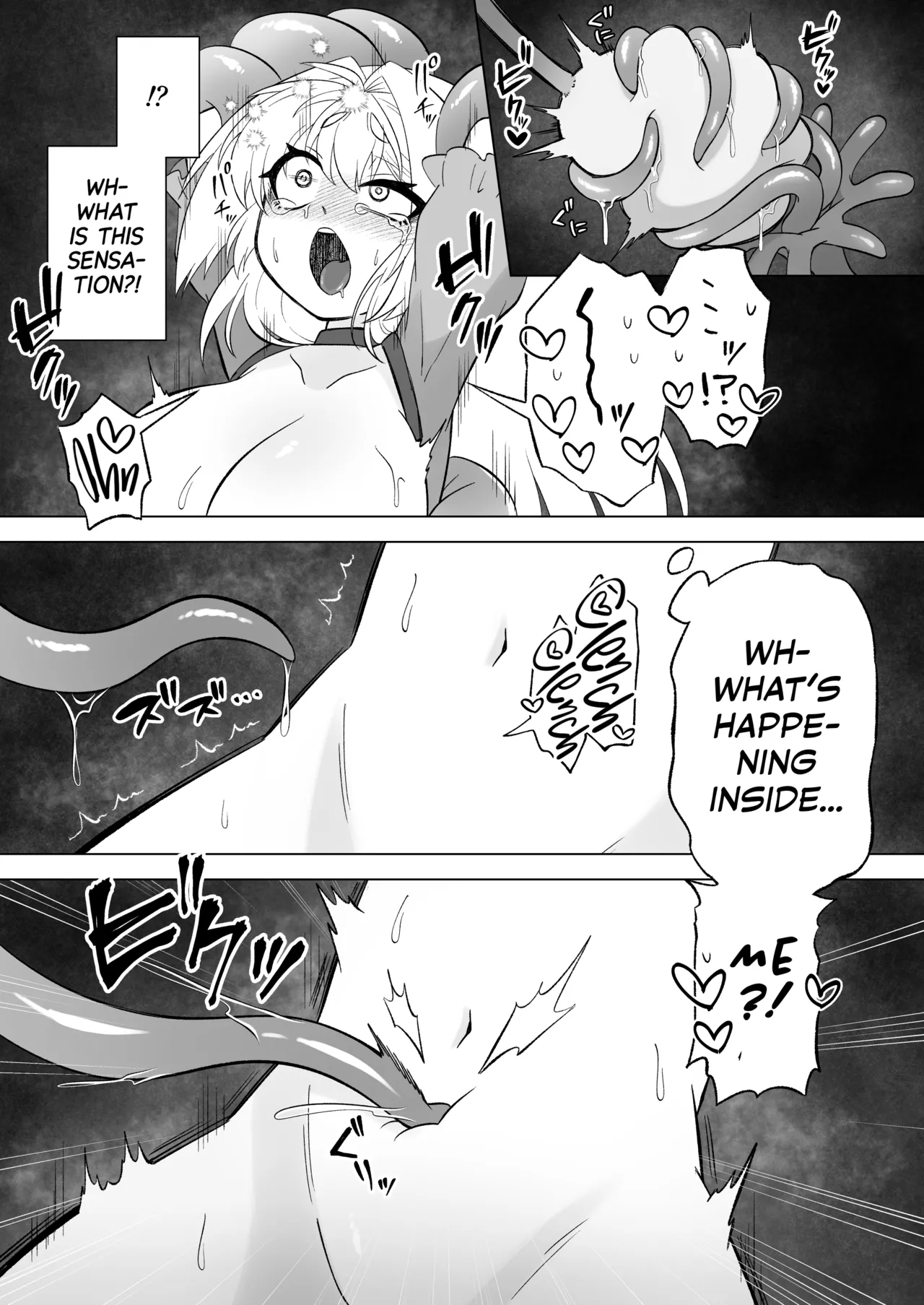 Page 32 of [Moto no Hondana (Moto)] Aru Hi Mori no Naka Shokushu no Kaibutsu ni Tanetsuke Koubi Sareru Shoujo no Ohanashi [English] [Project Valvrein]