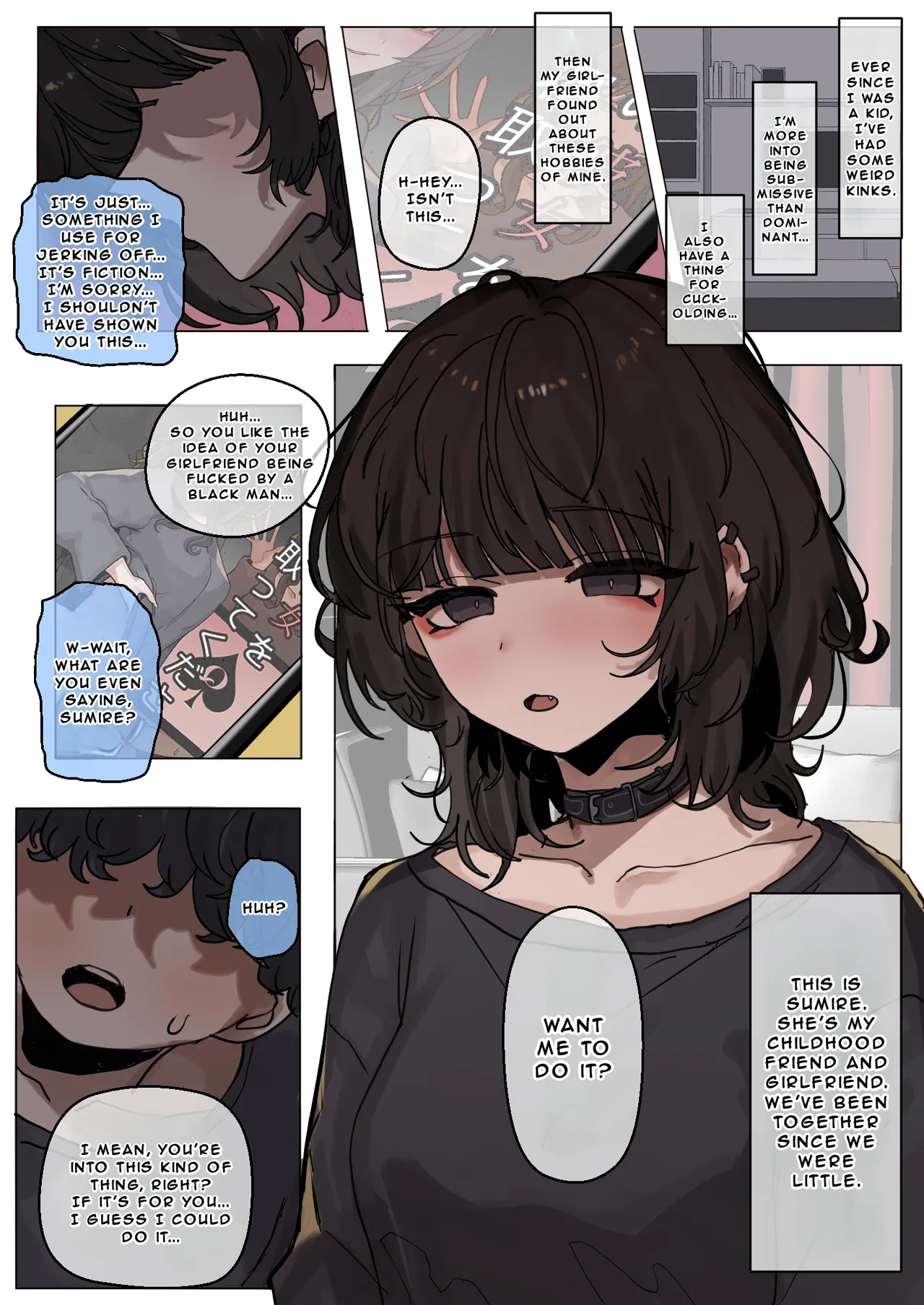 Page 2 of [k8on] Yomenai Hitomi no Kanojo, Kuro ni Somaru | Girlfriend Sullied By Darkness [English]