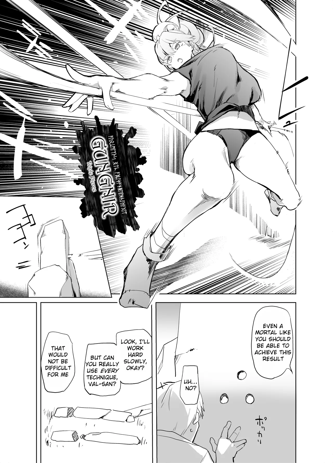 Yuusha aaaa to Nakama-tachi Himo o Yashinau Valkyrie | Companions of the Hero 'Aaa' - The Supportive Valkyrie page 35 full