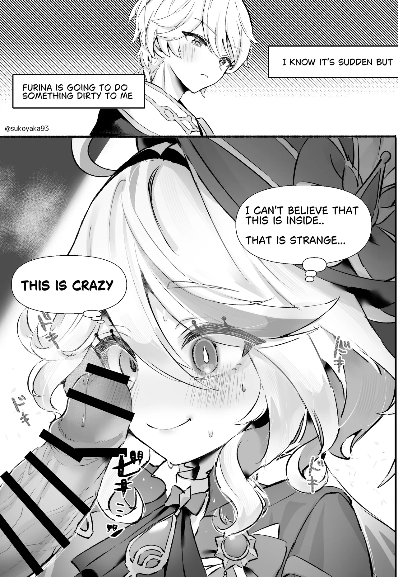 Page 3 of [GlowMercury (Sukoyakagumi)] Kimi no Guroshi de Kanpai | Cheers with her glass (Genshin Impact) [English] [Digital]