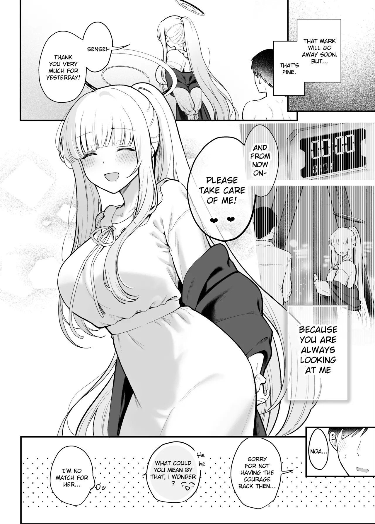 Page 27 of [Pontaroya (Pontaro)] Hoshi ni Somerareta Yoru no Kioku - THE NIGHT DYED WITH A STAR (Blue Archive) [English] [Literally Starving] [Digital]