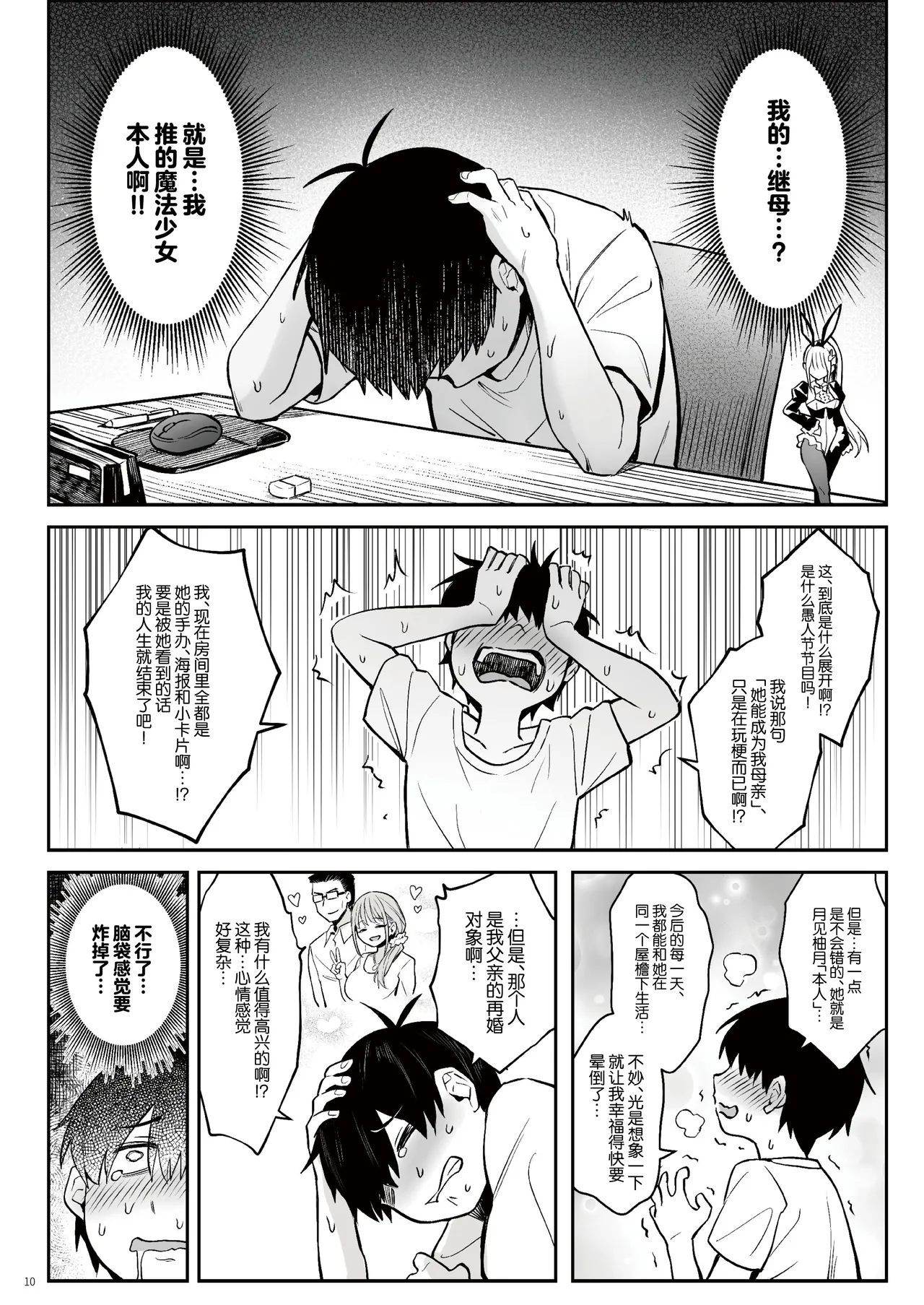 Page 9 of [COMEX (Zhen Lu)] Moto Mahou Shoujo no Kazoku Banashi Tsuki｜关于我的继母是前魔法少女 月 [Chinese] [Digital]