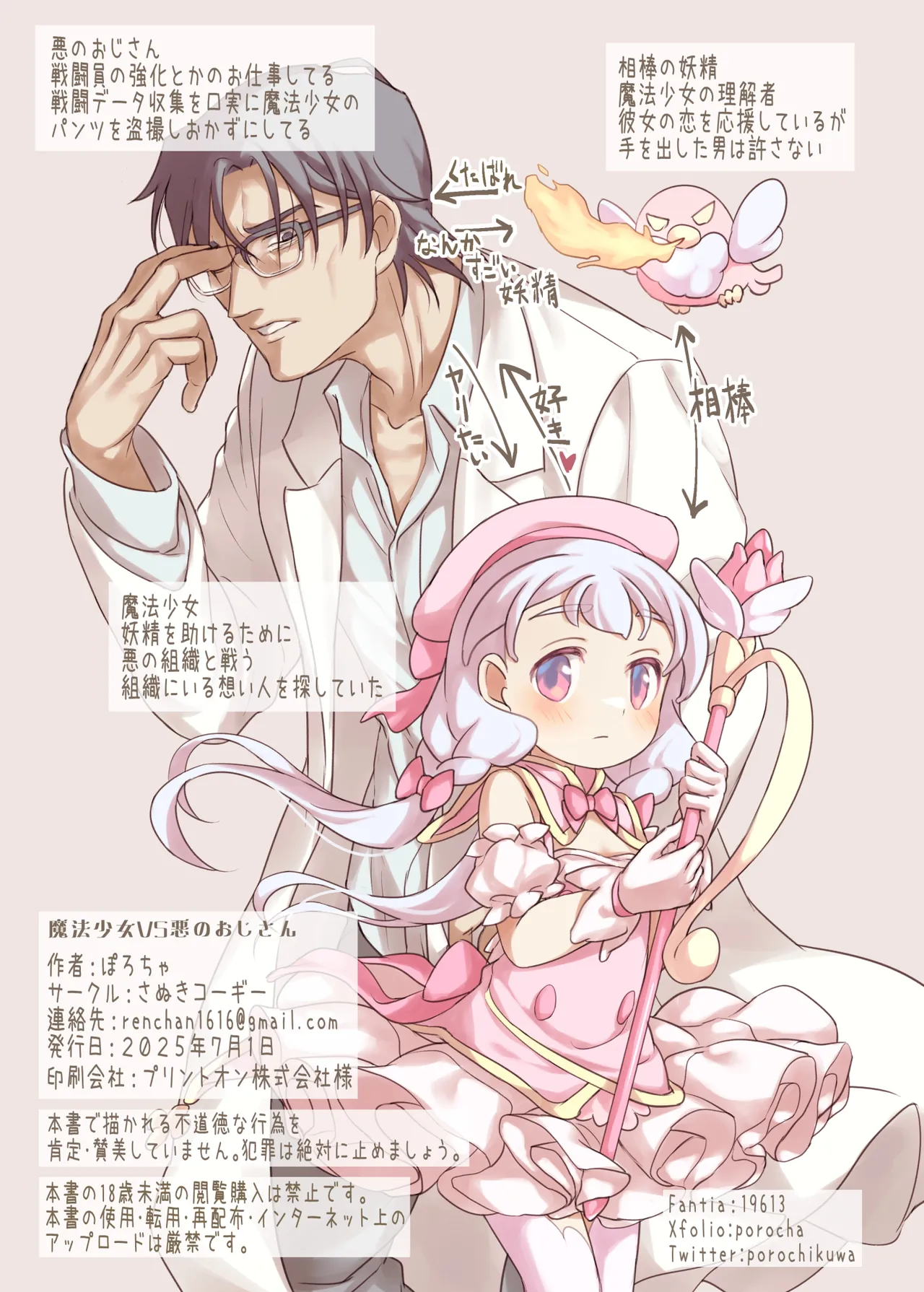 Page 29 of [Sanukicorgi (Porocha)] Mahou Shoujo VS Aku no Oji-san