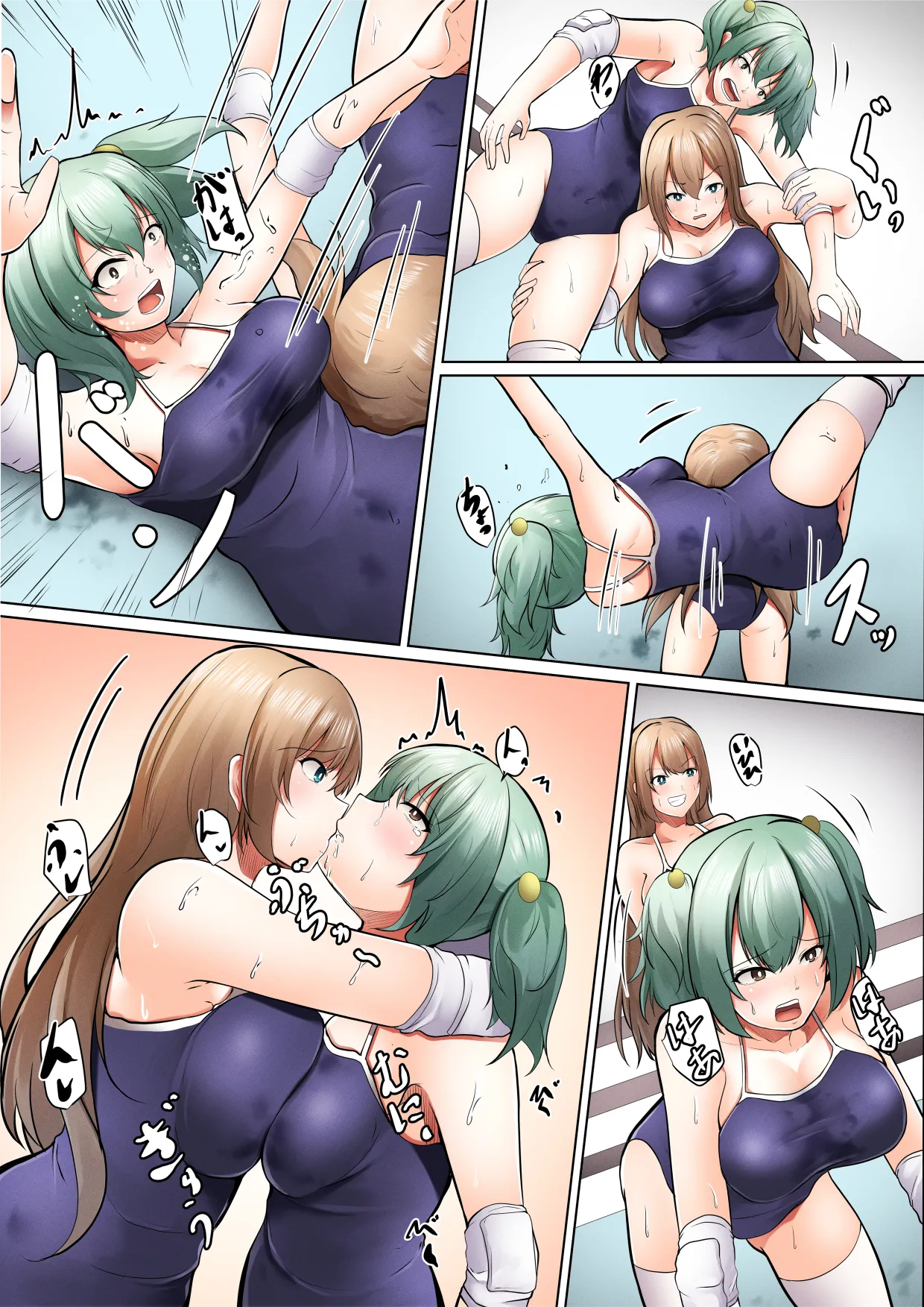 Page 11 of 学校で女子プロレス! 全員失神失禁 むちむちJKマッチ編