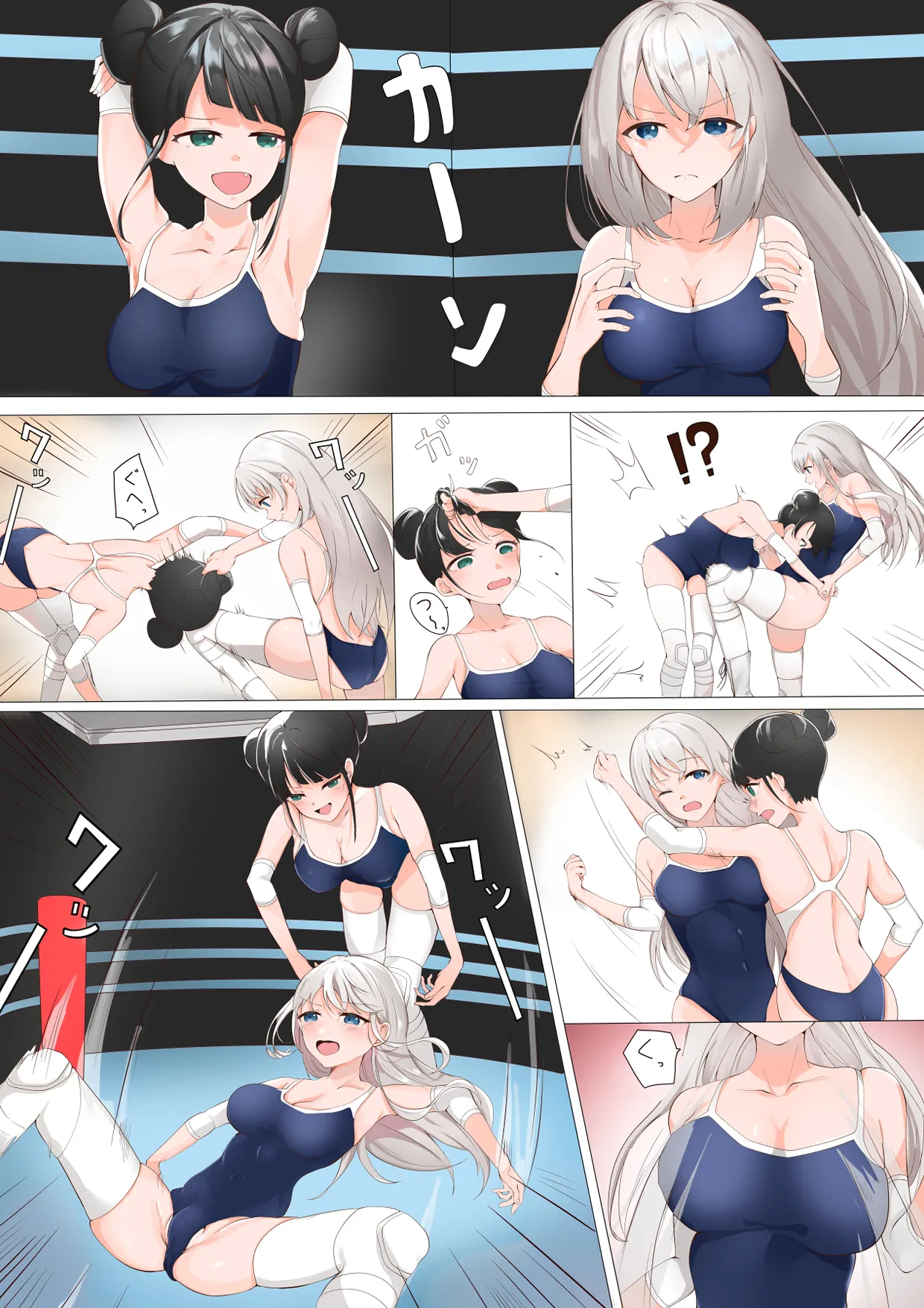 Page 17 of 学校で女子プロレス! 全員失神失禁 むちむちJKマッチ編