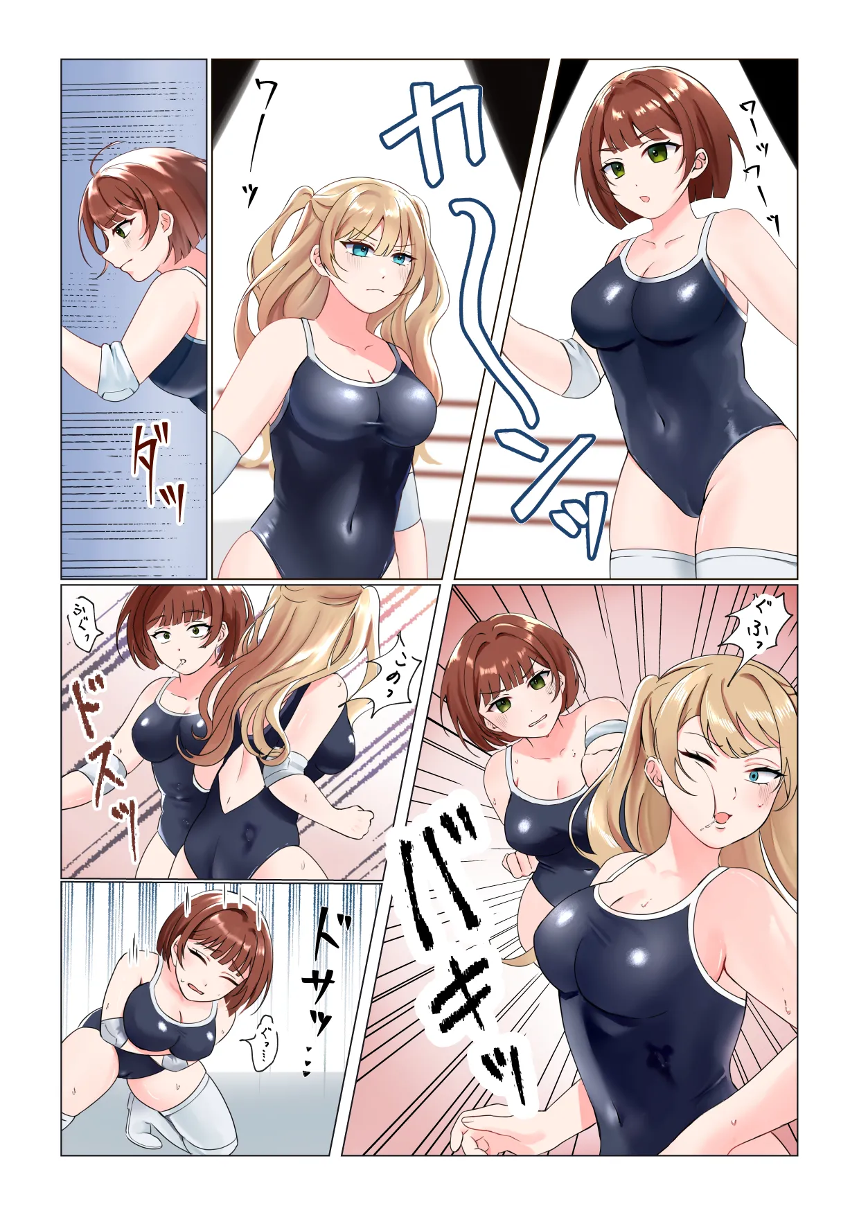 Page 5 of 学校で女子プロレス! 全員失神失禁 むちむちJKマッチ編
