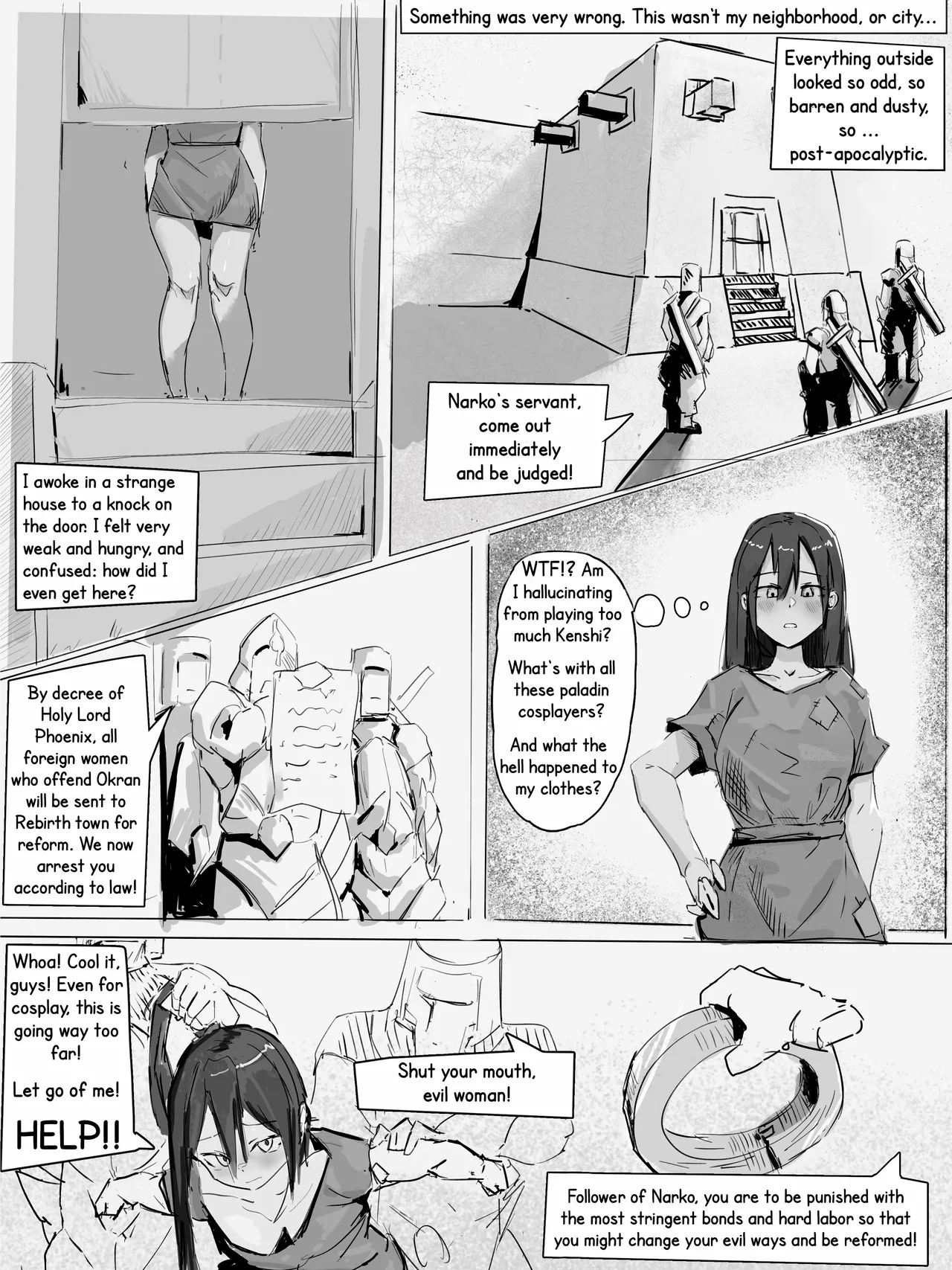 Page 4 of [Ra.in] The Inspiring Life of a Slave Girl