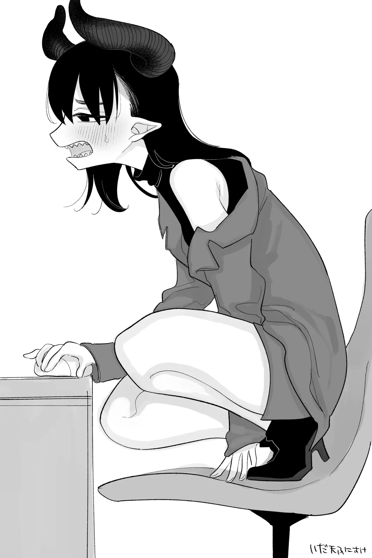 よわよわサキュバス、社畜への道 完全版 page 12 full