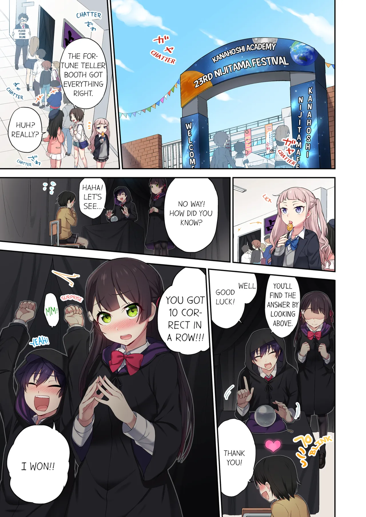 Committee Chairman, Didn't You Just Masturbate In the Bathroom? I Can See the Number of Times People Orgasm Vol. 1-4 page 76 full
