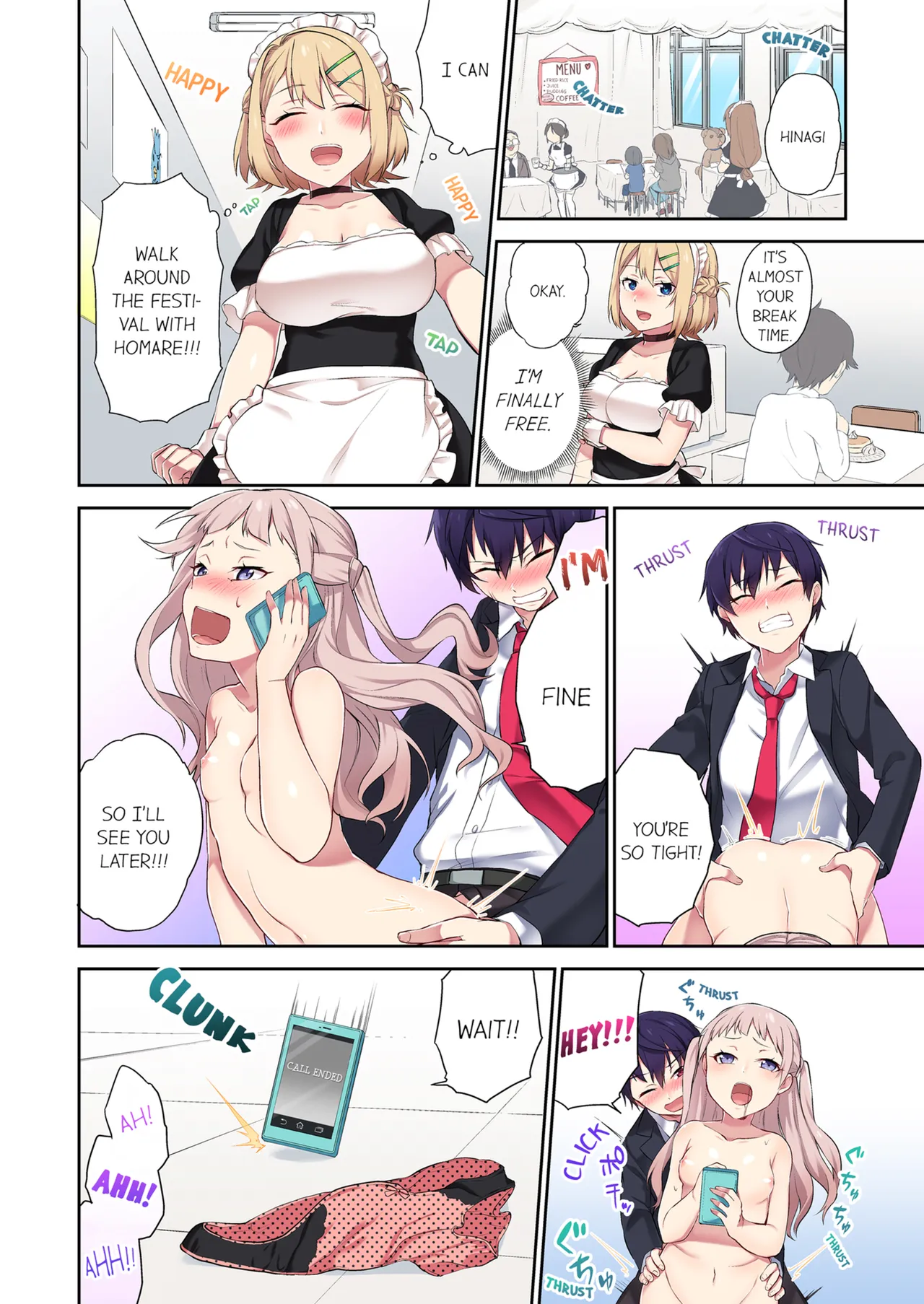 Committee Chairman, Didn't You Just Masturbate In the Bathroom? I Can See the Number of Times People Orgasm Vol. 1-4 page 91 full