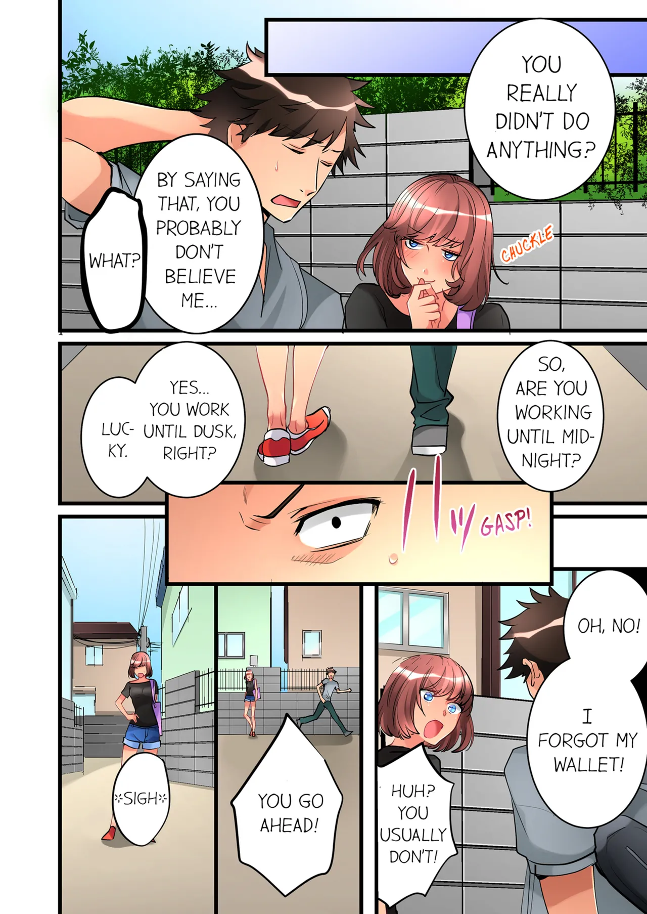 Onnanoko ga Ochita Saki wa, Ore no Musuko no Sakippo deshita | What She Fell On Was the Tip of My Dick Vol. 1-4 page 79 full