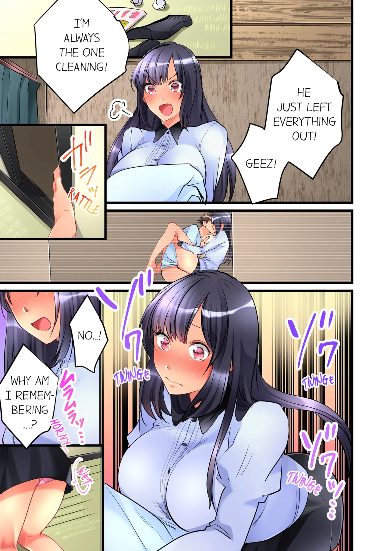 Onnanoko ga Ochita Saki wa, Ore no Musuko no Sakippo deshita | What She Fell On Was the Tip of My Dick Vol. 1-4 page 80 full