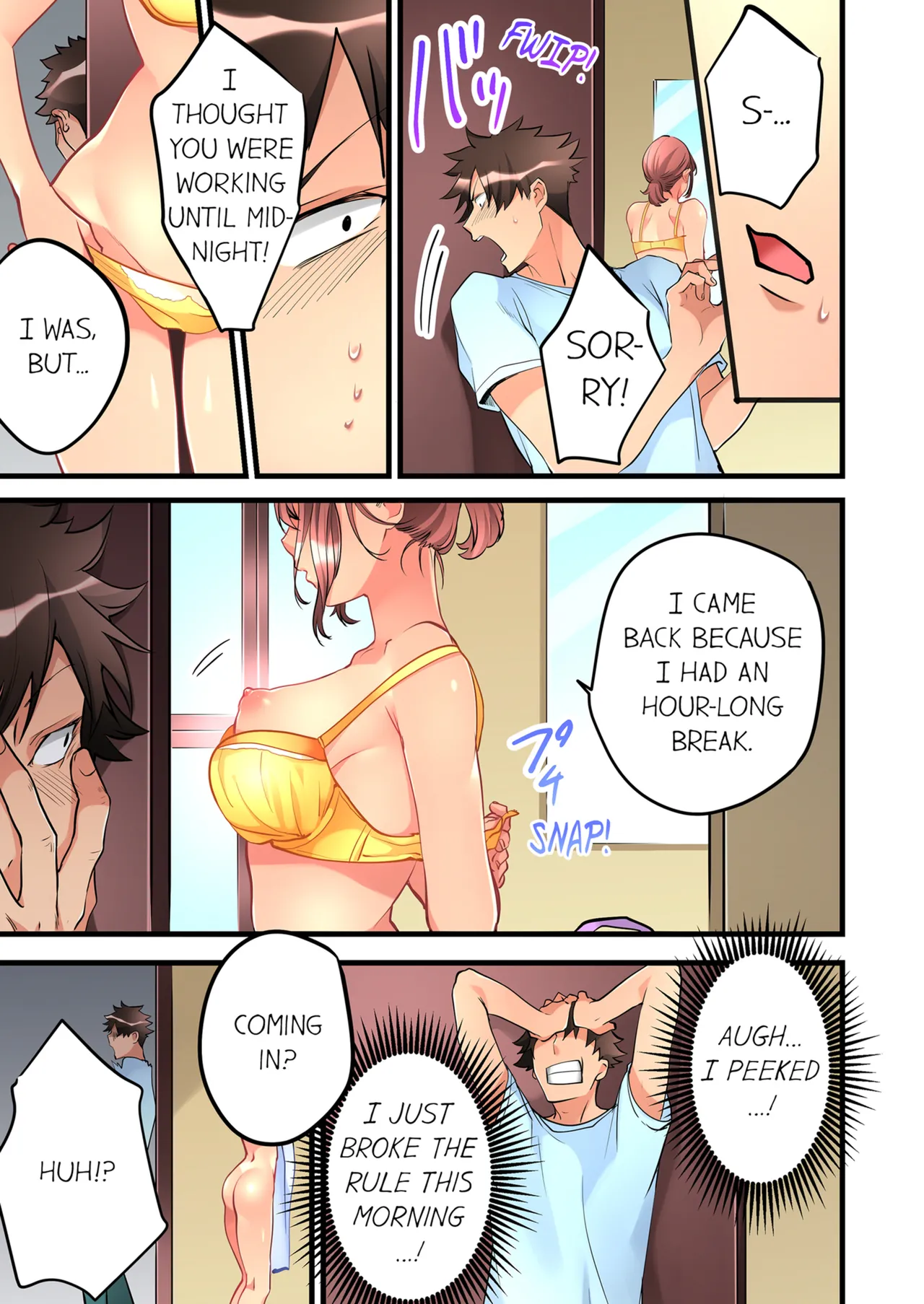 Onnanoko ga Ochita Saki wa, Ore no Musuko no Sakippo deshita | What She Fell On Was the Tip of My Dick Vol. 1-4 page 92 full