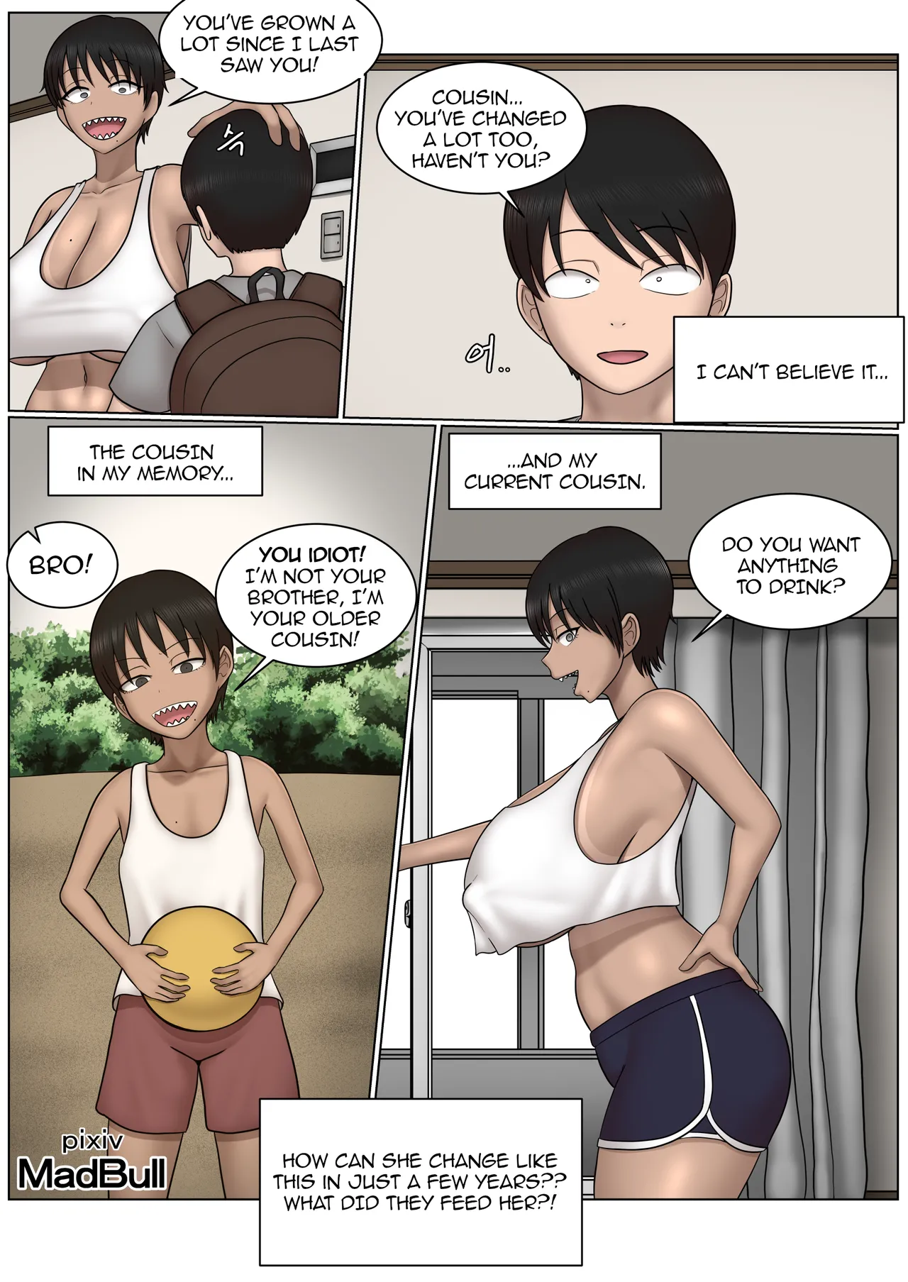 Page 2 of My Cousin who was a Tomboy
