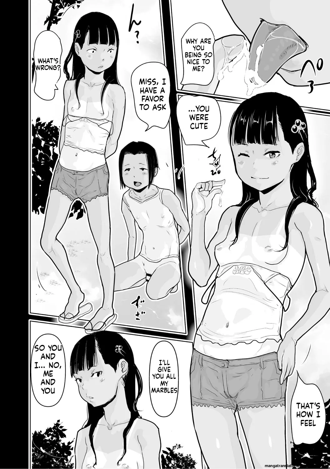 Page 141 of Hiyake to Wareme to Tomodachi Shojo no Natsuyasumi