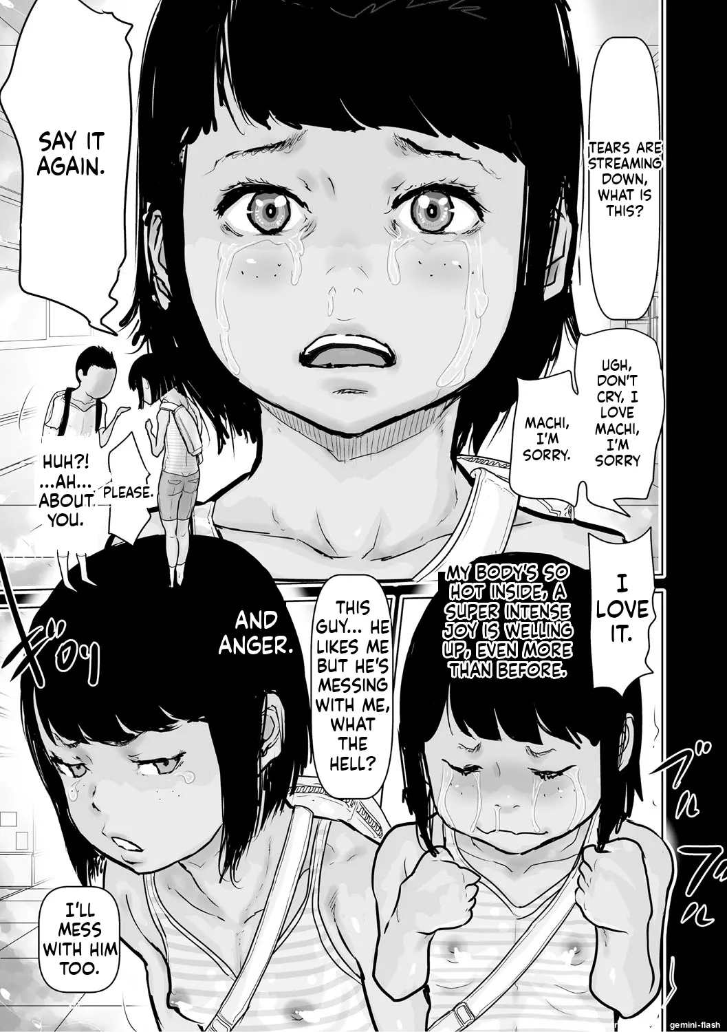 Page 74 of Hiyake to Wareme to Tomodachi Shojo no Natsuyasumi